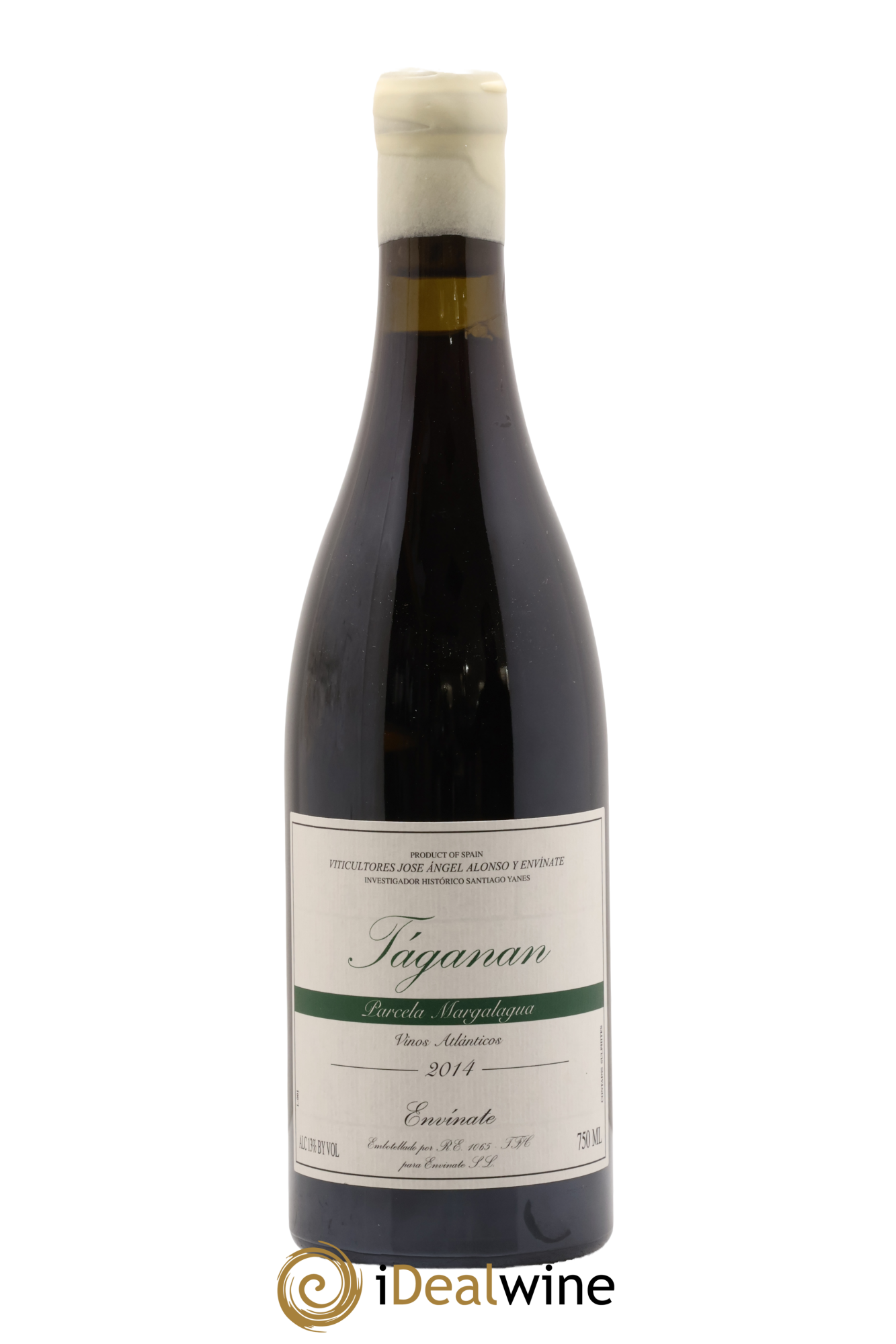 Vinos Atlanticos - Islas Canarias Táganan Tinto Margalagua Envinate 2014 - Lot de 1 bouteille - 0