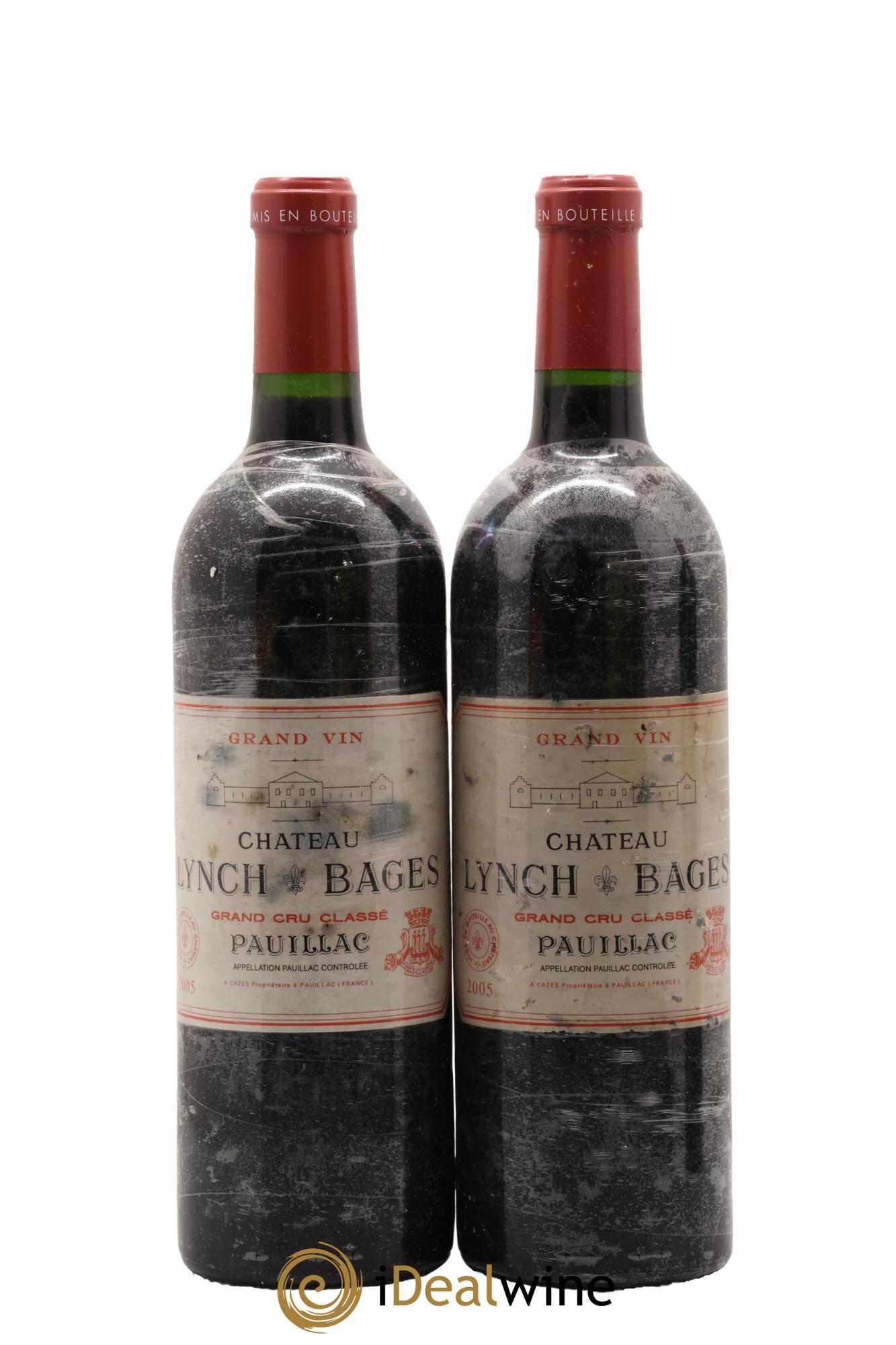Château Lynch Bages 5ème Grand Cru Classé 2005 - Lot de 2 bouteilles - 0