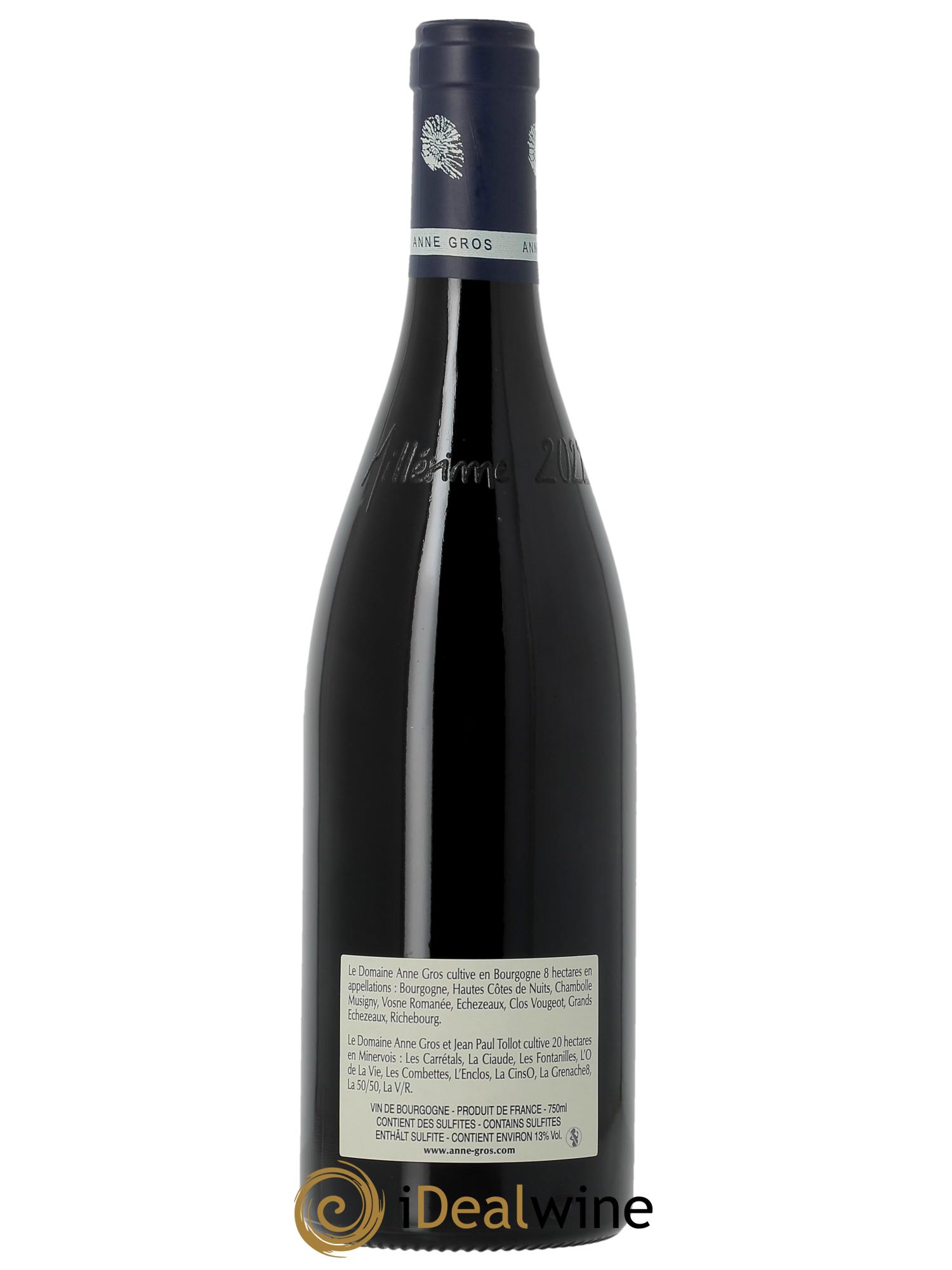 Chambolle-Musigny La Combe d'Orveau Anne Gros  2022 - Lot de 1 bouteille - 1