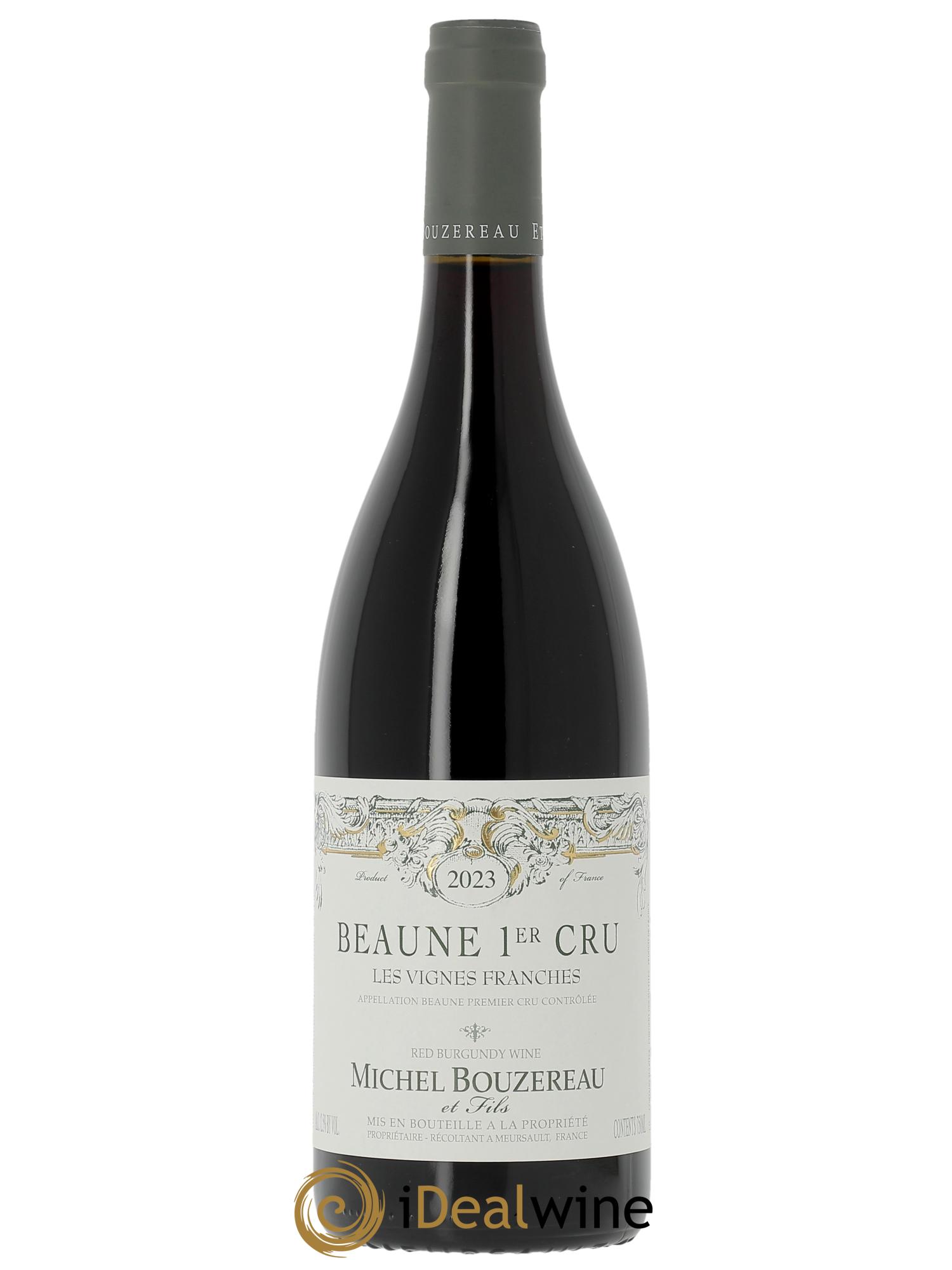 Beaune 1er Cru Les Vignes franches Michel Bouzereau et Fils (Domaine)  2023 - Lot de 1 bouteille - 0