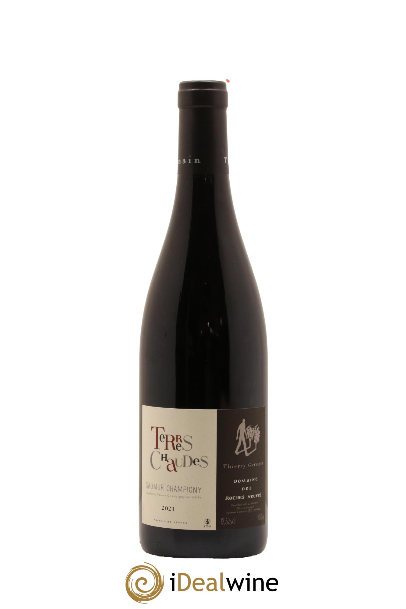 Saumur-Champigny Terres Chaudes Domaine des Roches Neuves - Thierry Germain 2021 - Lot de 1 bouteille - 0