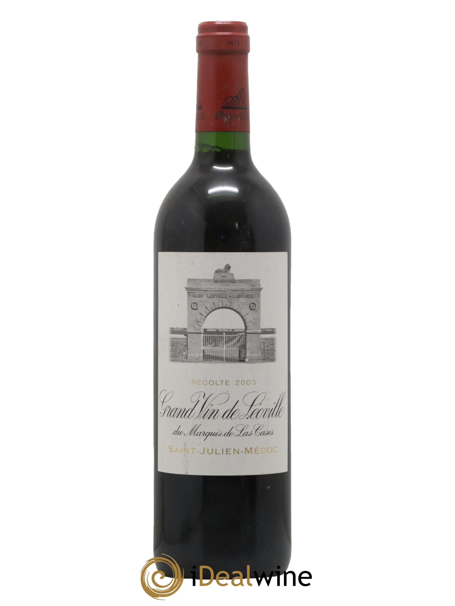 Château Léoville Las Cases 2ème Grand Cru Classé 2003 - Lot of 1 bottle - 0