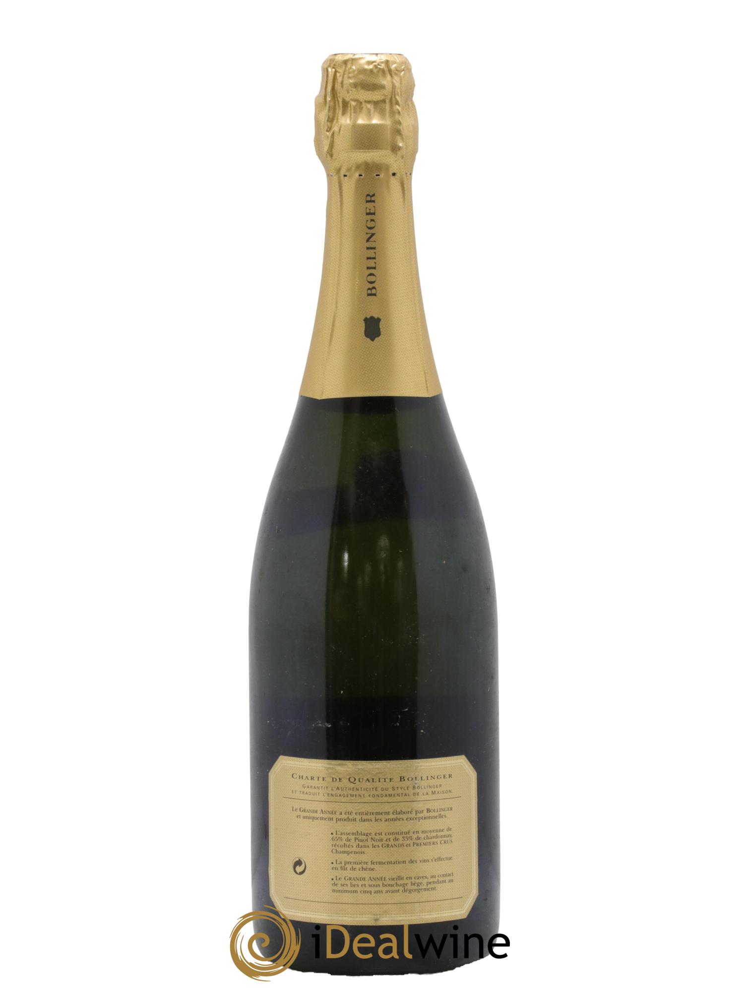 Grande Année Brut Bollinger 1989 - Lotto di 1 bottiglia - 1