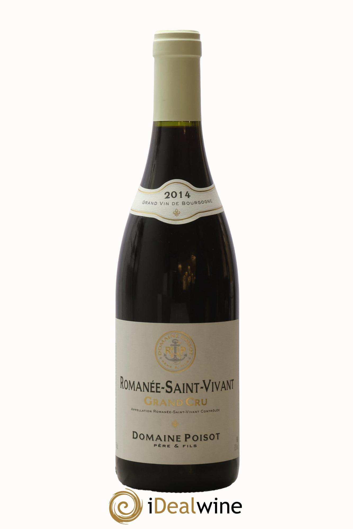 Romanée-Saint-Vivant Grand Cru Poisot Père & Fils 2014 - Lot de 1 bouteille - 0