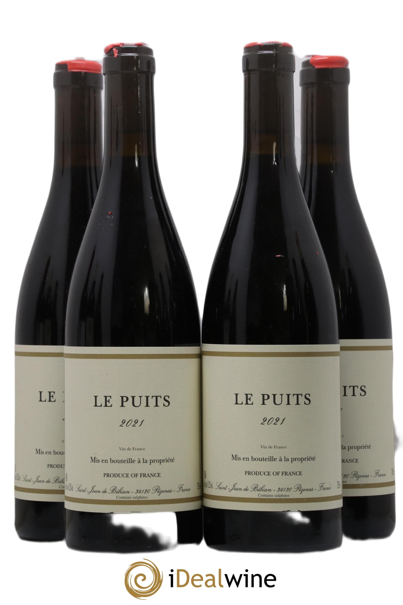 Vin de France Les Puits St Jean De Bébian 2021 - Lot de 4 bouteilles - 0