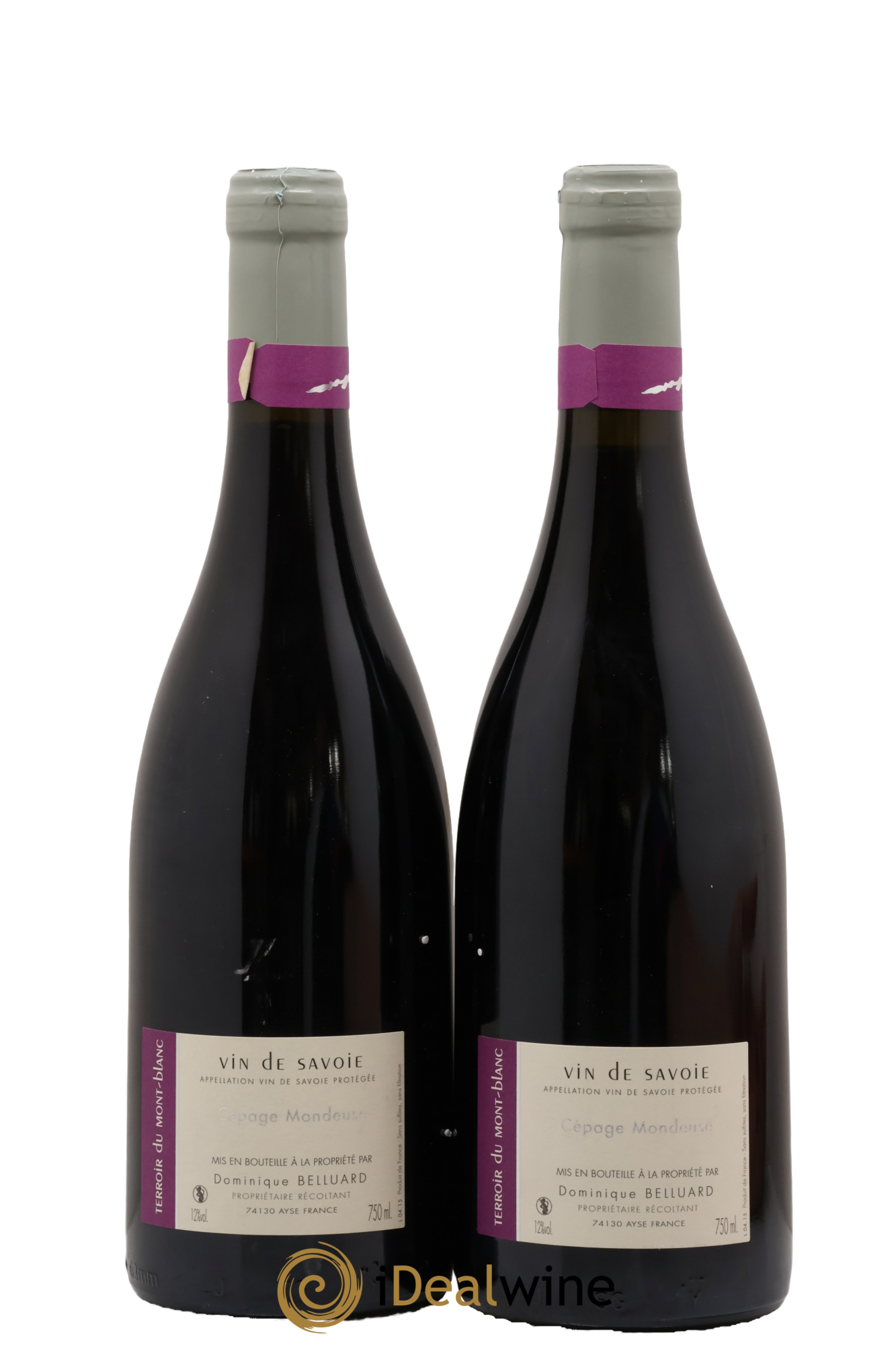 Vin de France Mondeuse Domaine Belluard 2015 - Lot of 2 bottles - 1
