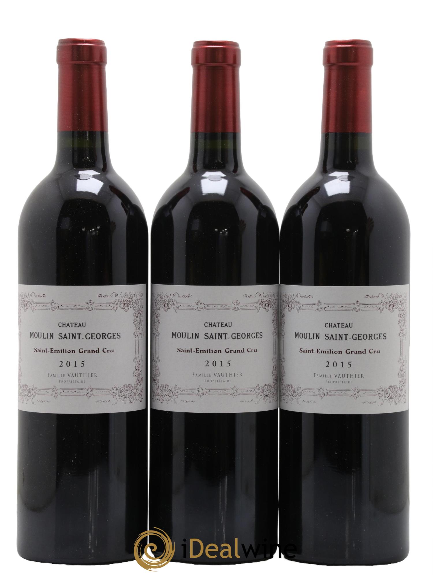 Château Moulin Saint Georges 2015 - Lot de 6 bouteilles - 1