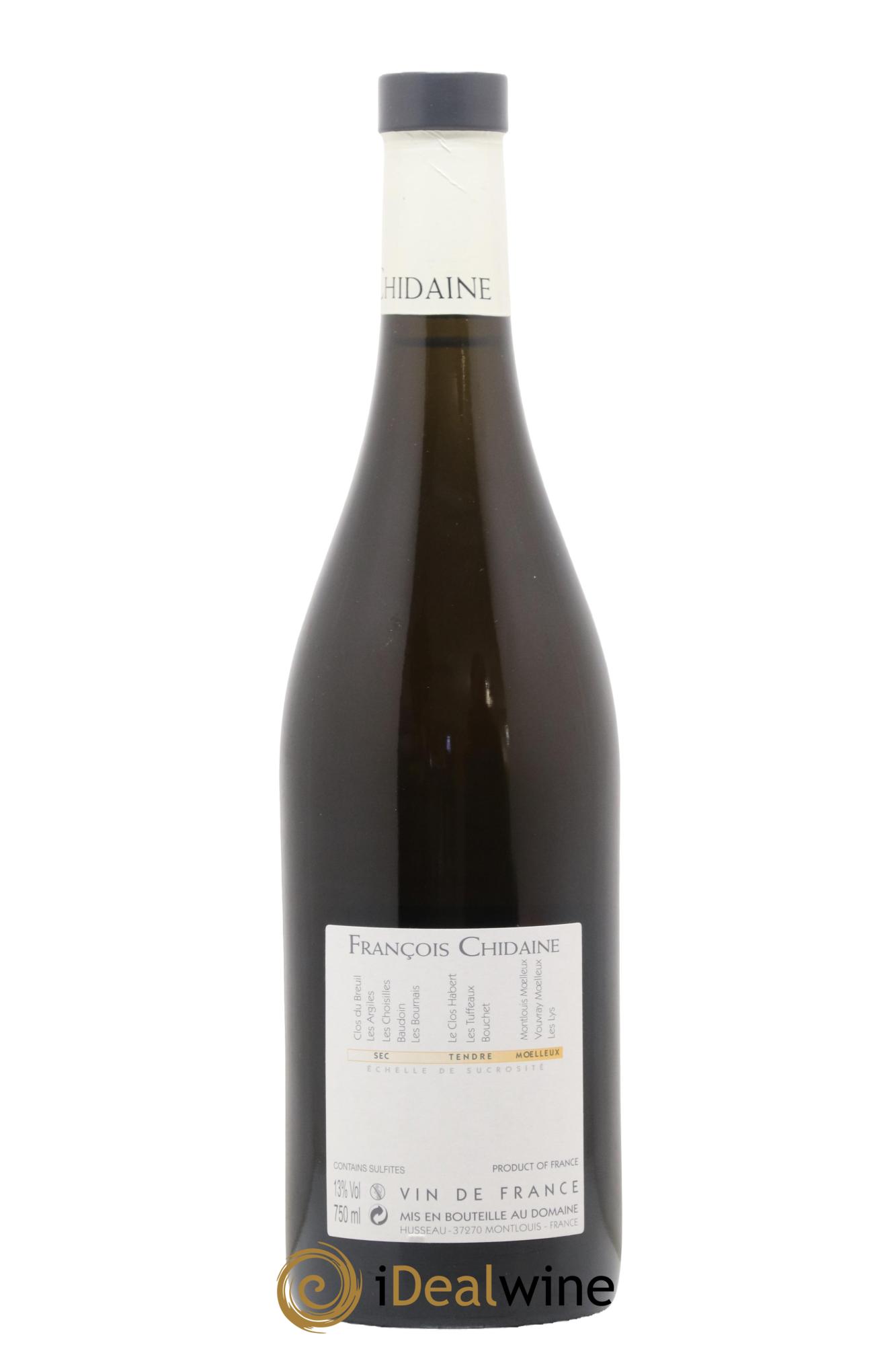 Vin de France Les Argiles François Chidaine 2015 - Lot de 1 bouteille - 1
