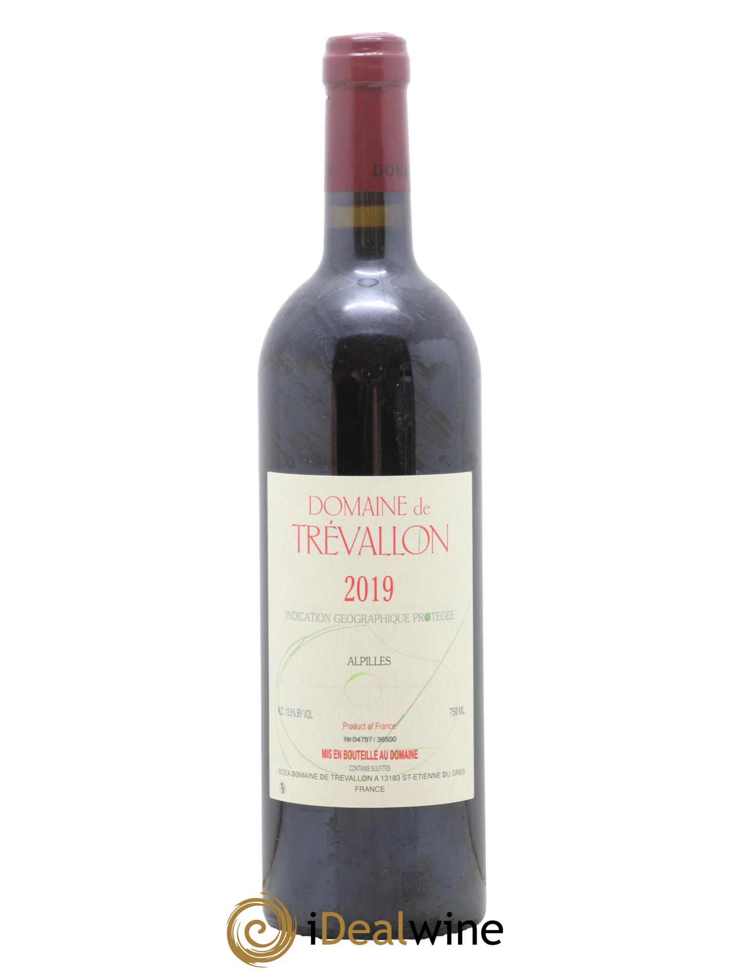 Alpilles Trévallon (Domaine de) Eloi Dürrbach 2019 - Lot de 1 bouteille - 0