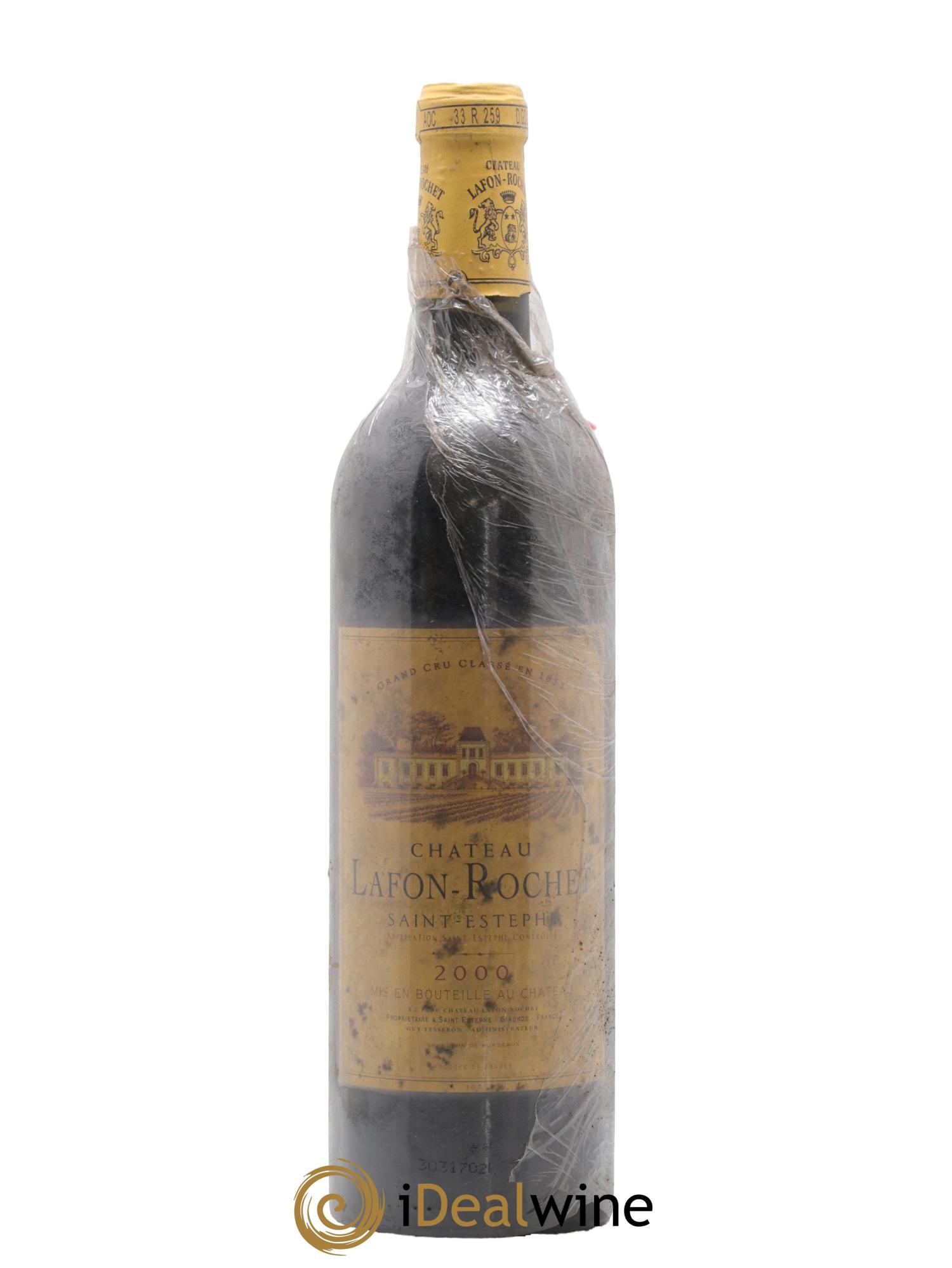 Château Lafon Rochet 4ème Grand Cru Classé 2000 - Lotto di 1 bottiglia - 0