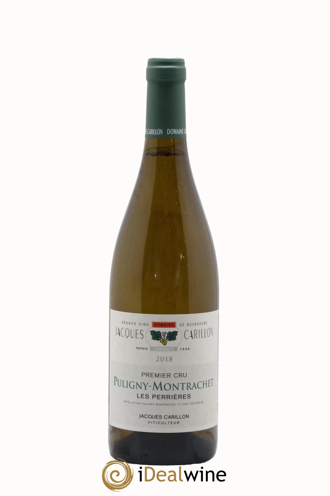 Puligny-Montrachet 1er Cru Les Perrières Jacques Carillon (Domaine) 2018 - Posten von 1 Flasche - 0
