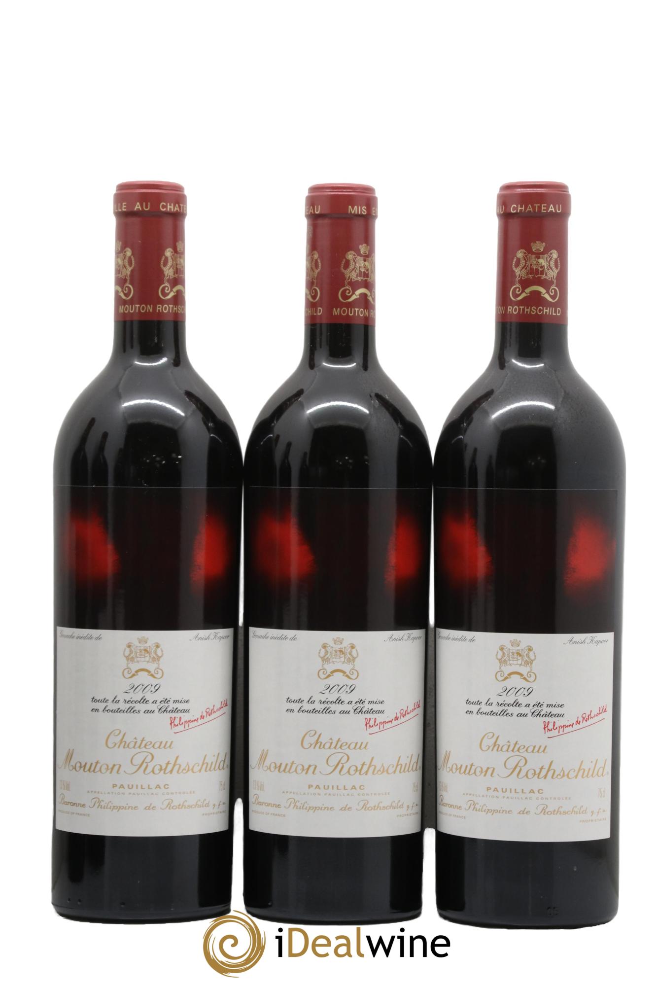 Château Mouton Rothschild 1er Grand Cru Classé 2009 - Lot of 6 bottles - 1