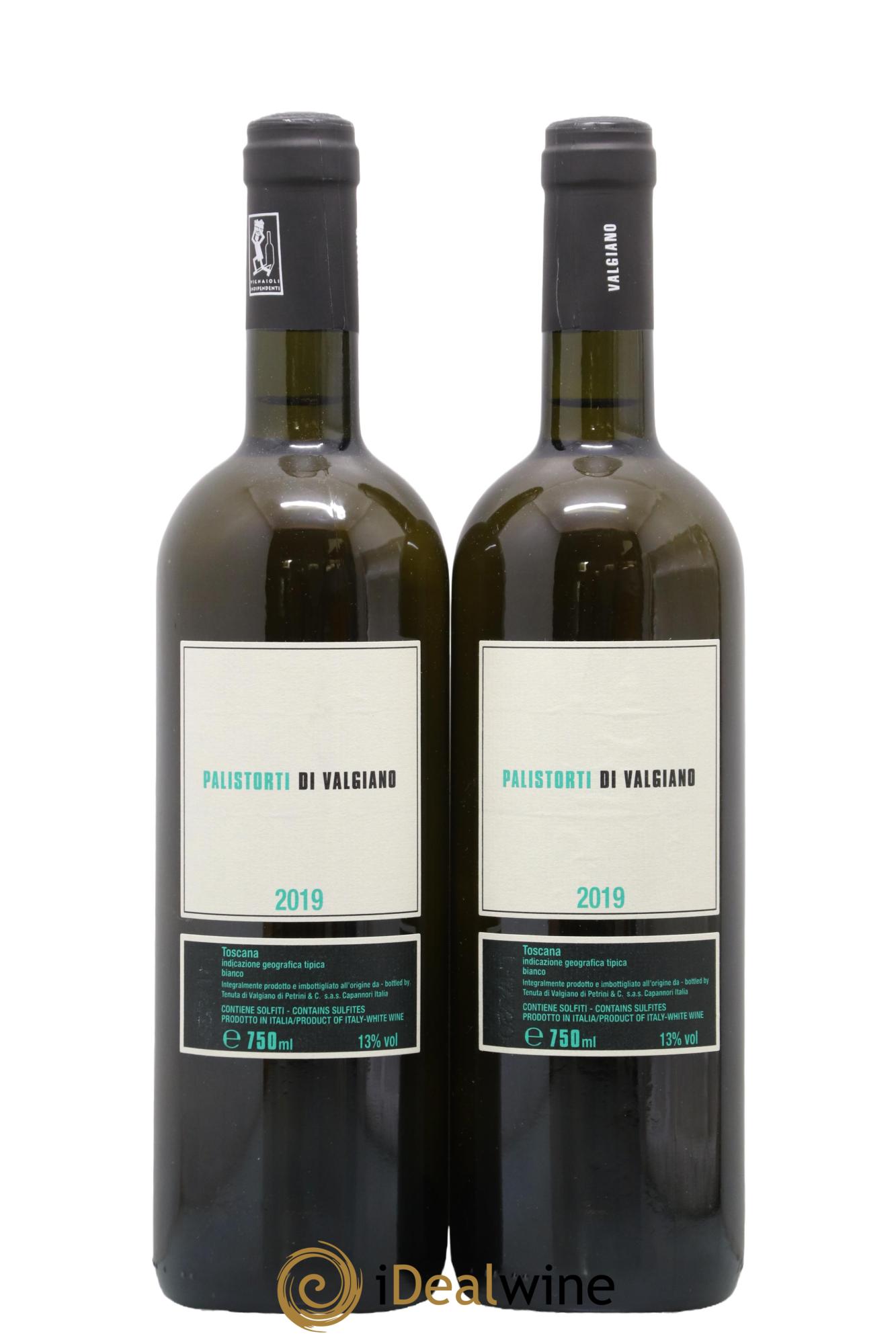 Colline Lucchesi DOC Tenuta di Valgiano Palistorti 2019 - Lot de 2 bouteilles - 0