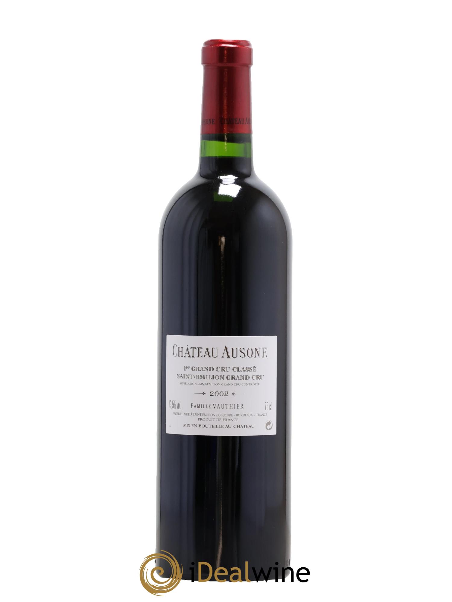 Château Ausone 1er Grand Cru Classé A 2002 - Lot de 1 bouteille - 1