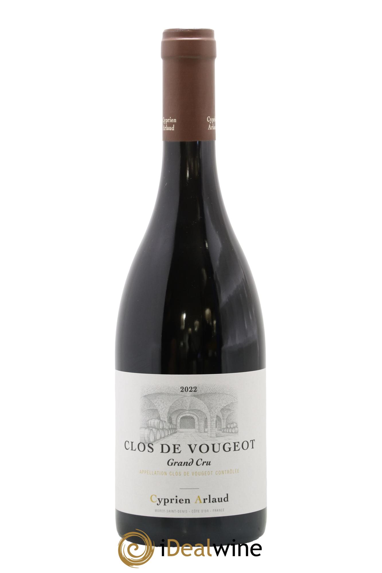 Clos de Vougeot Grand Cru Cyprien Arlaud (anciennement A & Arlaud) 2022 - Lot de 1 bouteille - 0