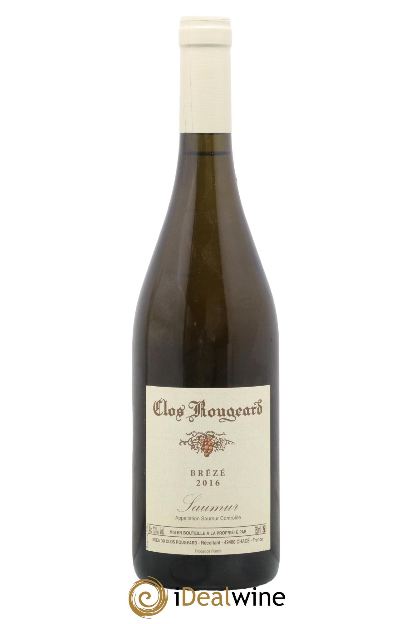 Saumur Brézé Clos Rougeard 2016 - Lot de 1 bouteille - 0