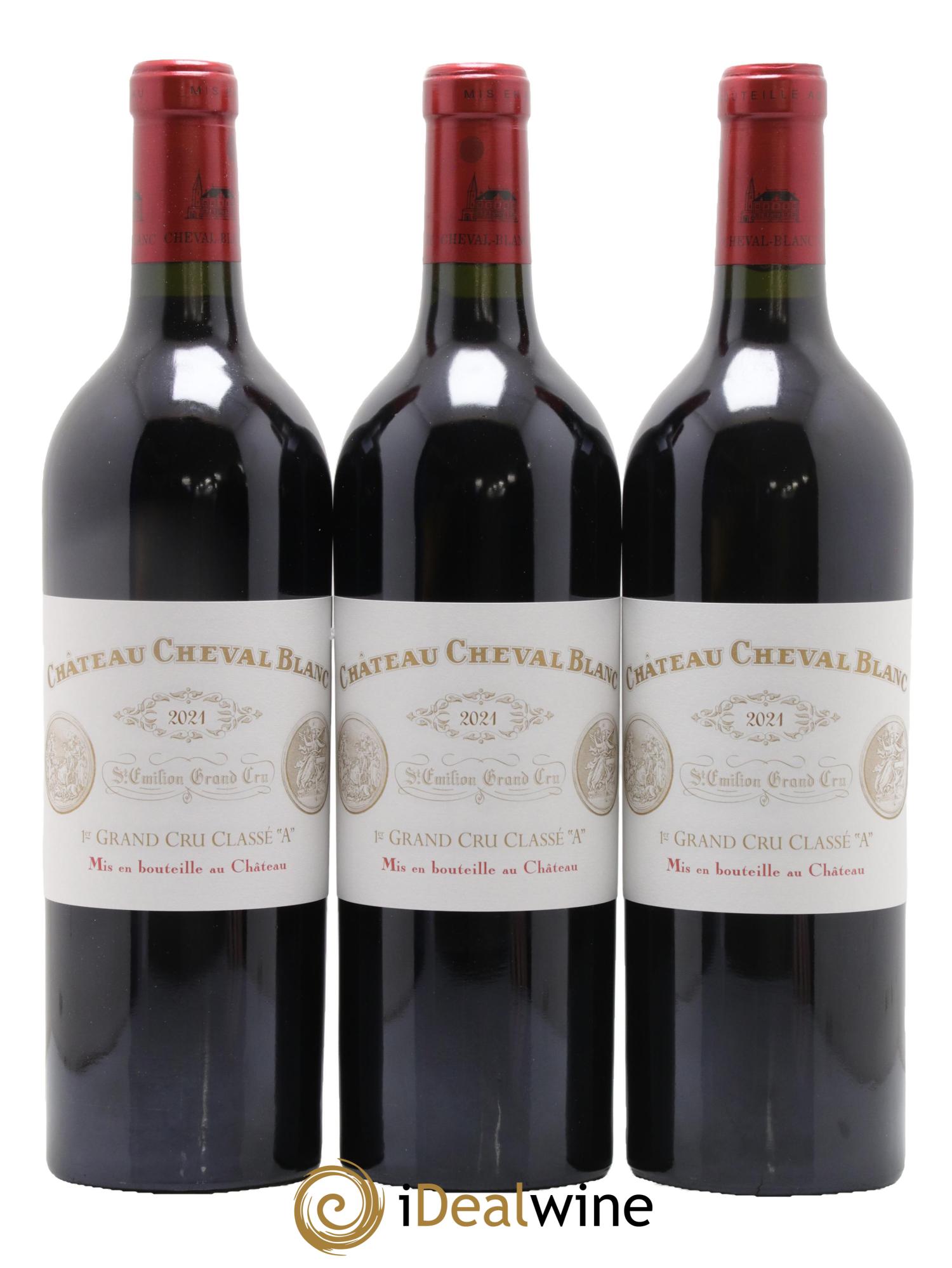 Château Cheval Blanc 1er Grand Cru Classé A 2021 - Lot de 6 bouteilles - 1