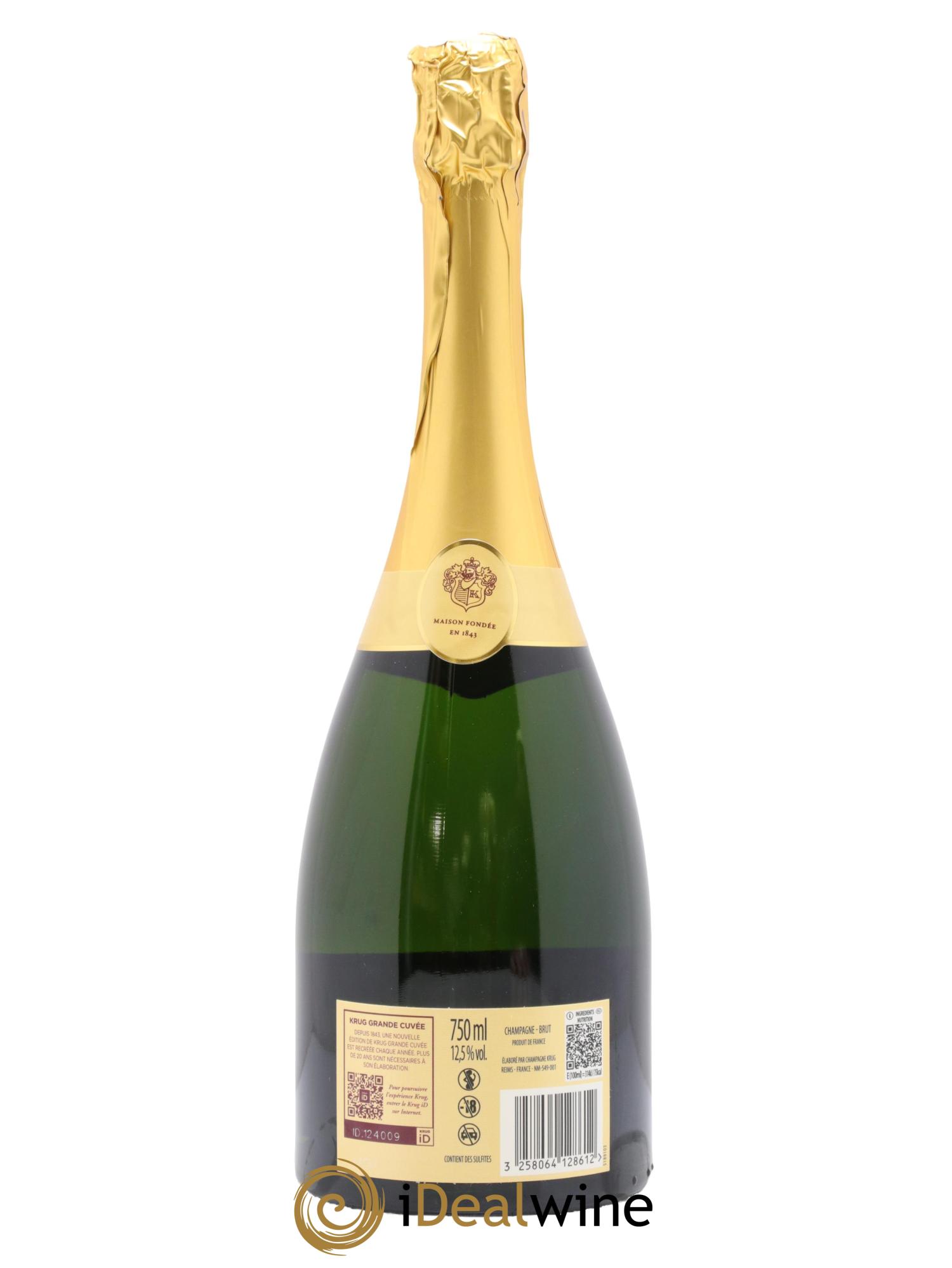 Grande Cuvée Brut - 173ème édition Krug - Posten von 1 Flasche - 1