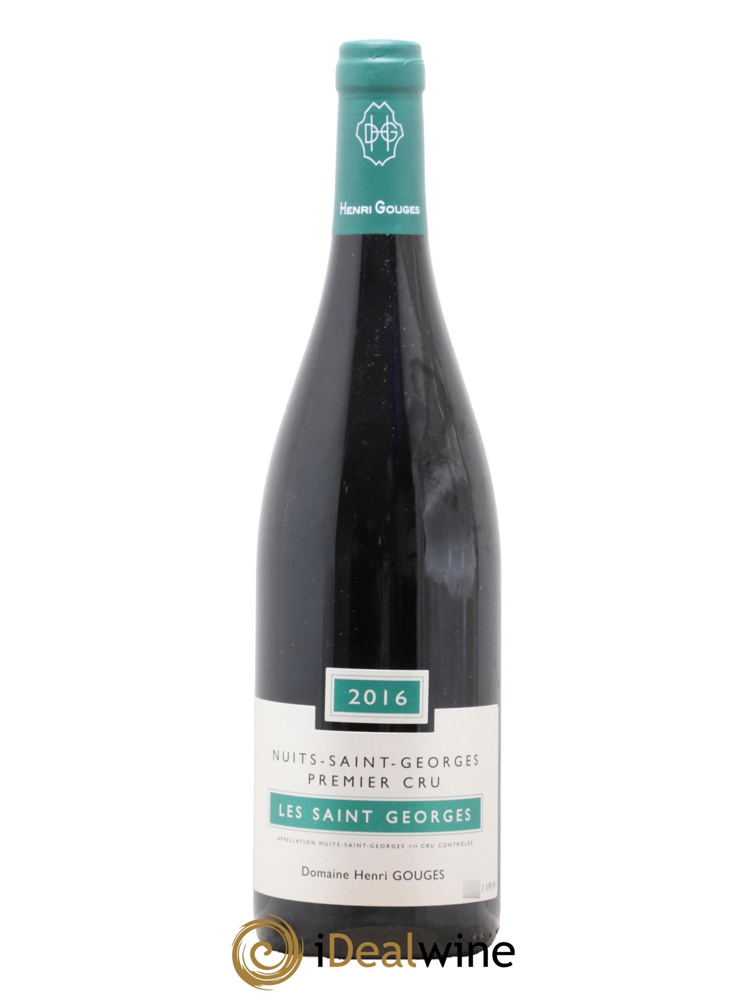 Nuits-Saint-Georges 1er Cru Les Saints Georges Henri Gouges 2016 - Lot of 1 bottle - 0