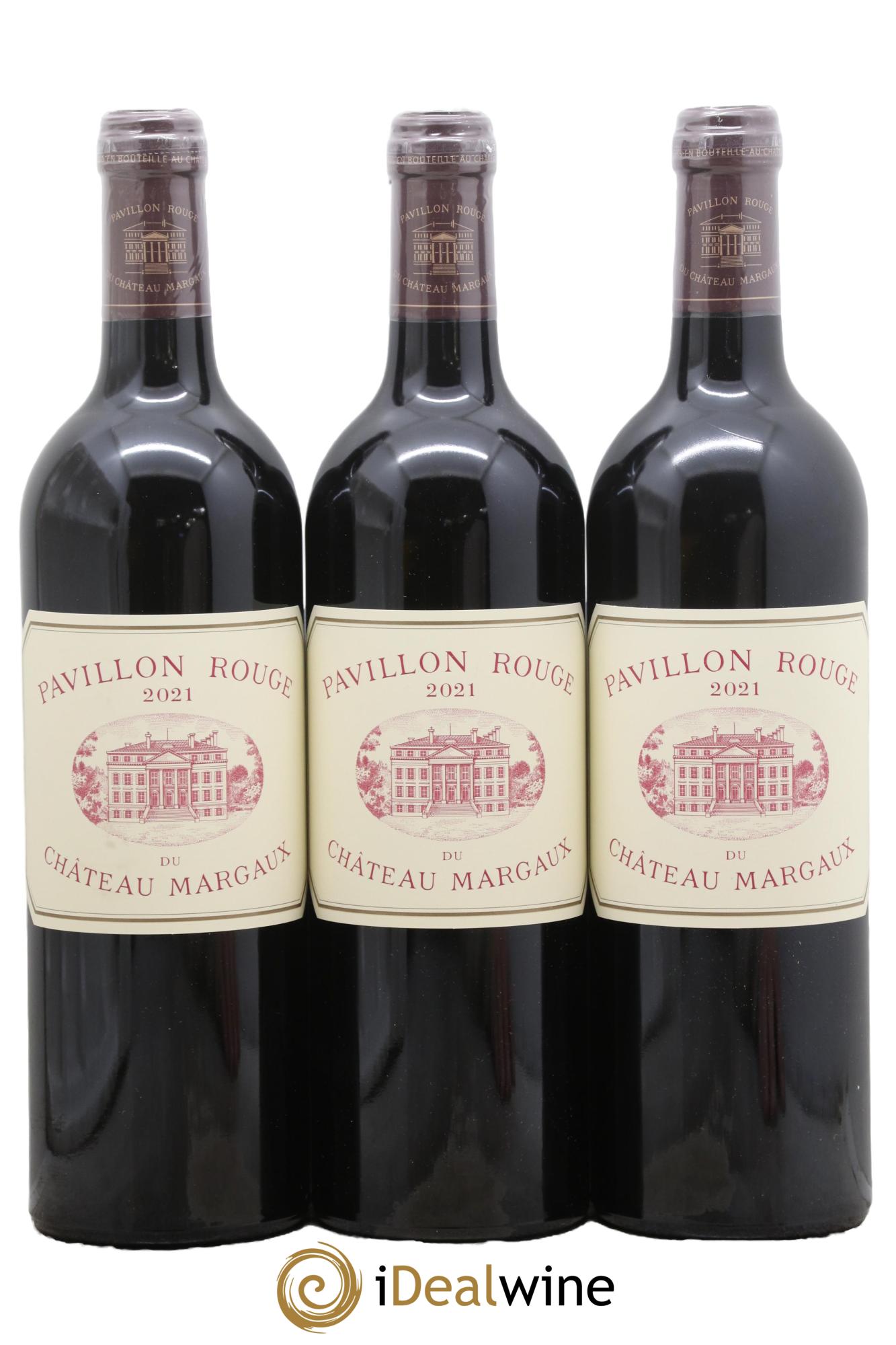 Pavillon Rouge du Château Margaux Second Vin 2021 - Lot of 3 bottles - 0