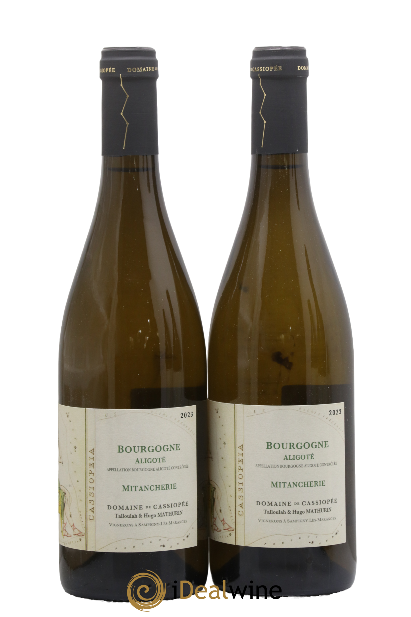 Bourgogne Aligoté Mitancherie Domaine de Cassiopée 2023 - Lotto di 2 bottiglie - 0