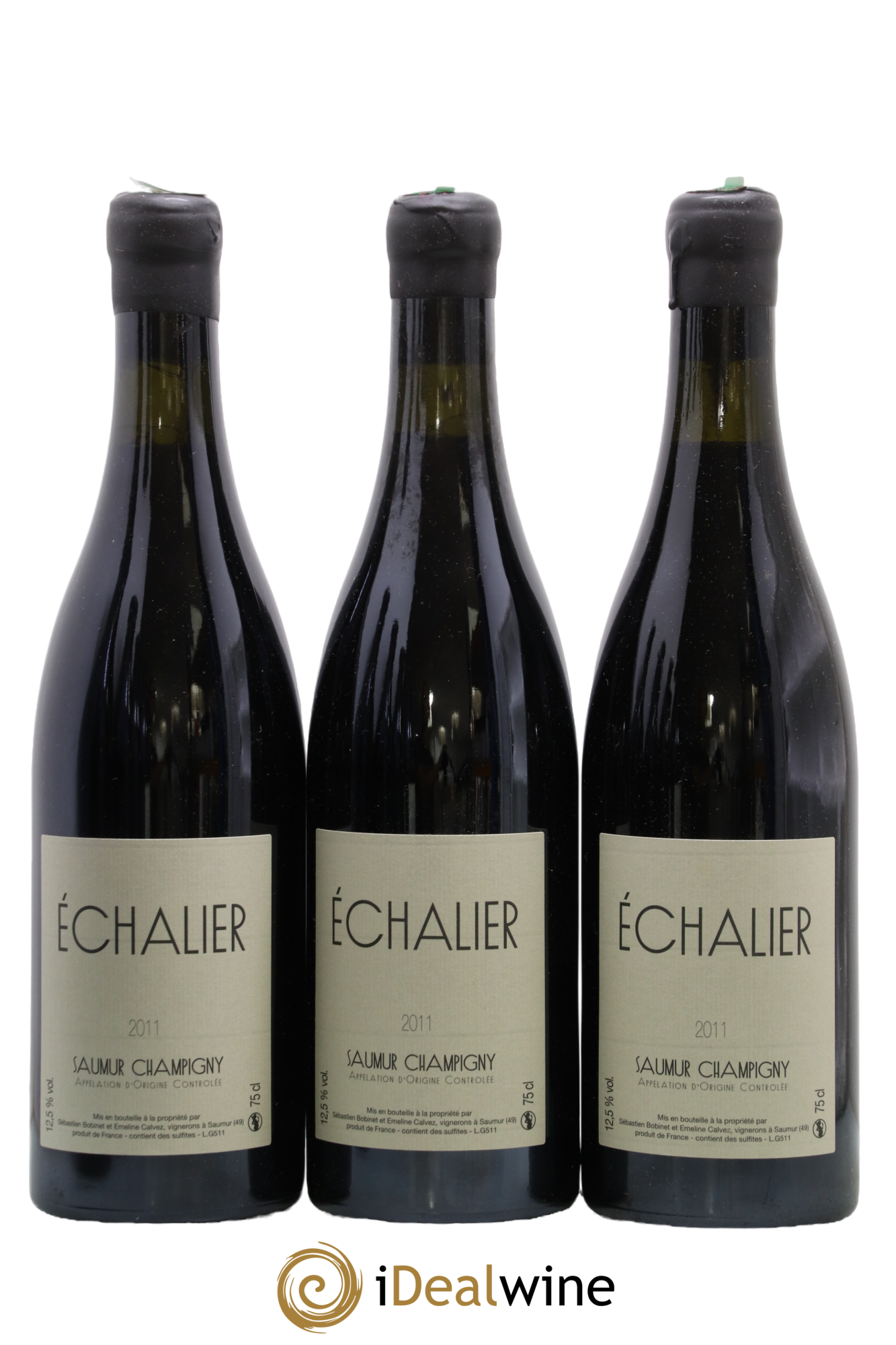 Saumur-Champigny Echalier Bobinet (Domaine) 2011 - Lot de 2 bouteilles - 0