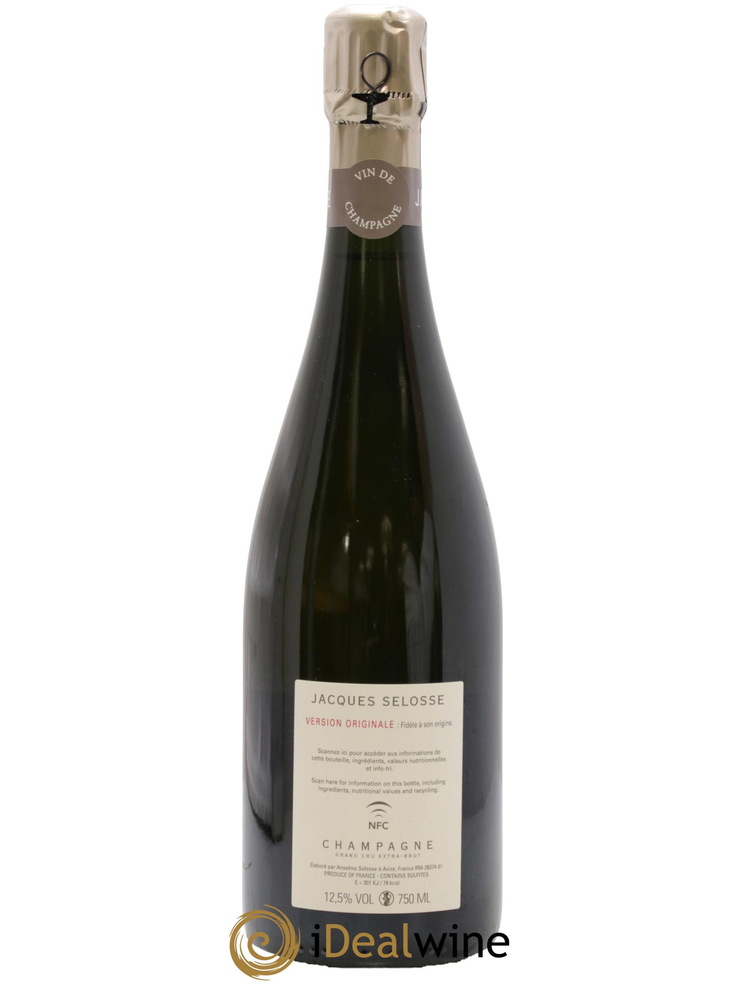 Version Originale Jacques Selosse - Lot de 1 bouteille - 1