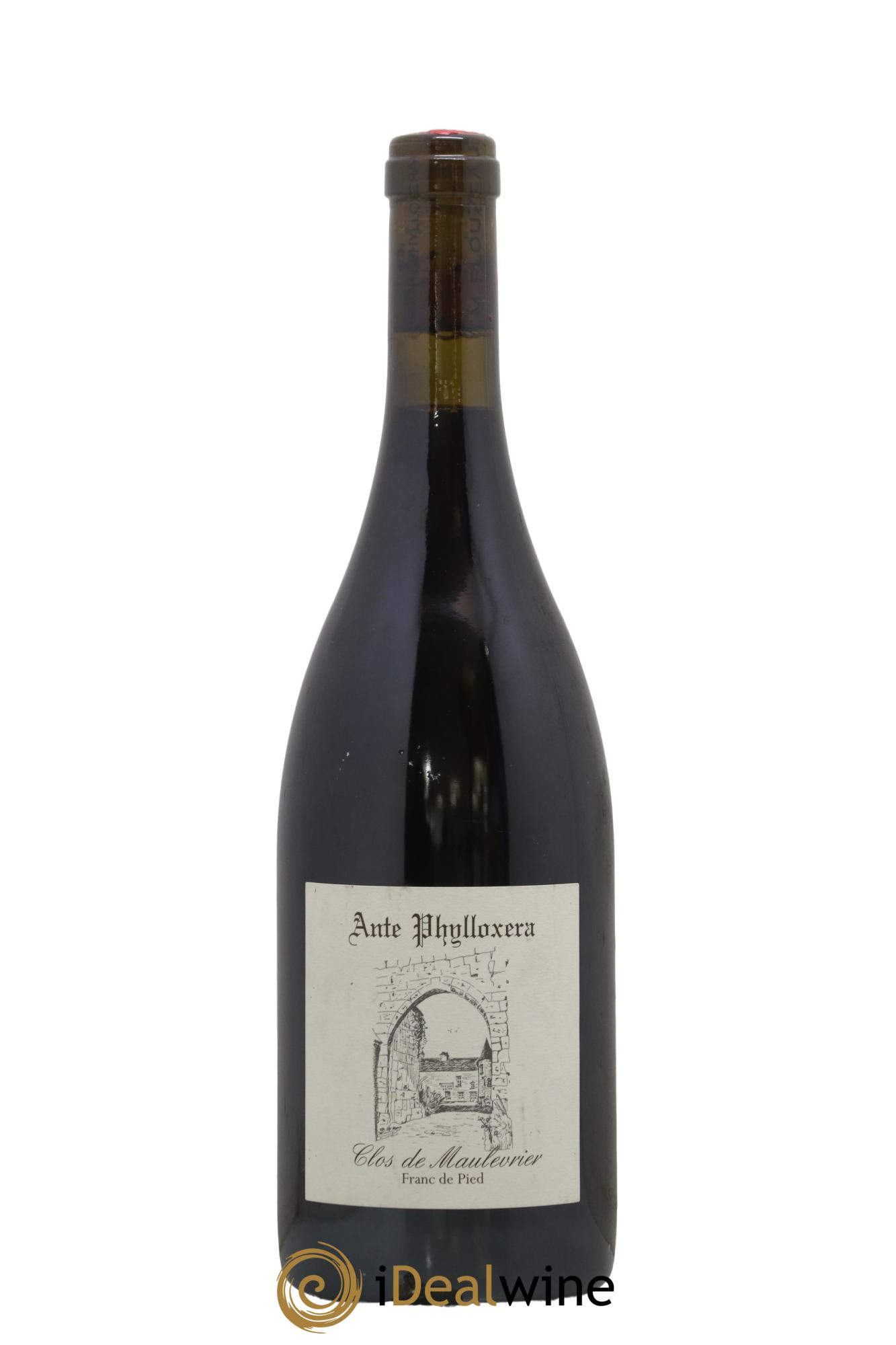 Touraine Clos de Maulevrier Ante Phylloxera Franc de Pied Marc Plouzeau 2012 - Lot de 1 bouteille - 0