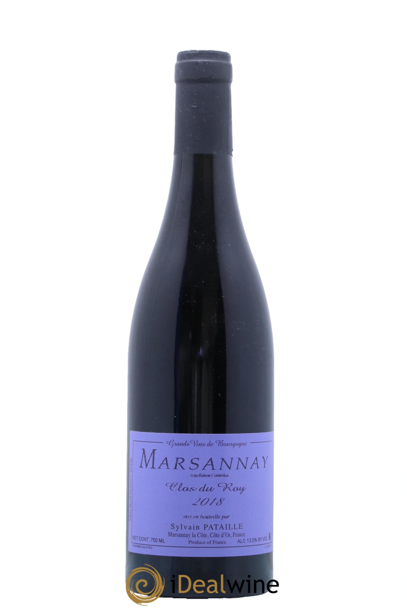 Marsannay Clos du Roy Sylvain Pataille (Domaine) 2018 - Lot de 1 bouteille - 0