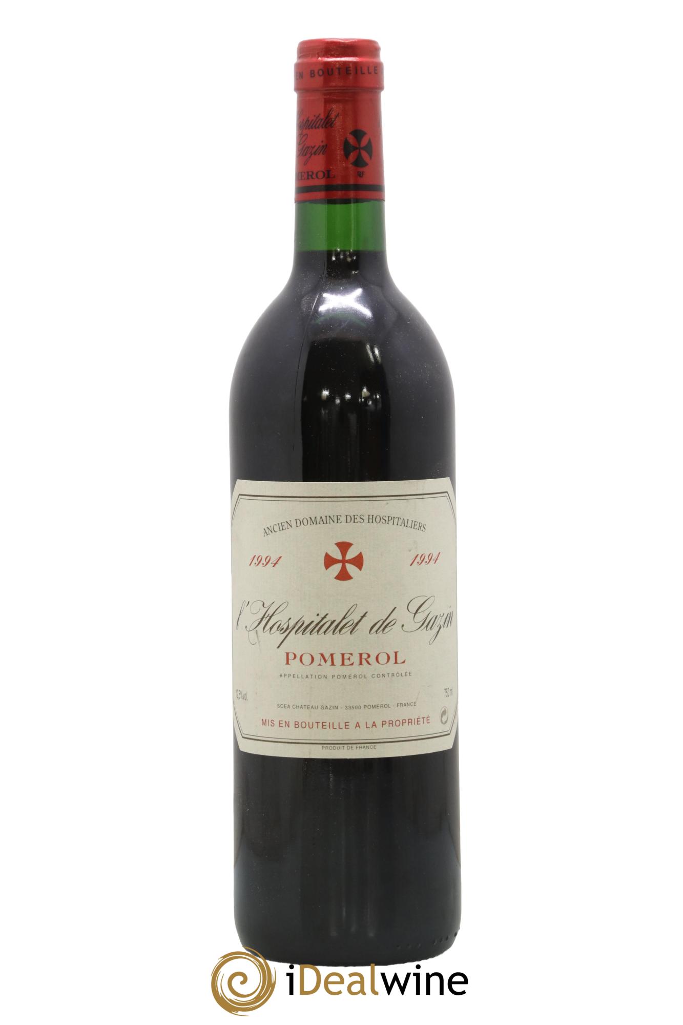 L'Hospitalet de Gazin Second Vin 1994 - Lot de 1 bouteille - 0