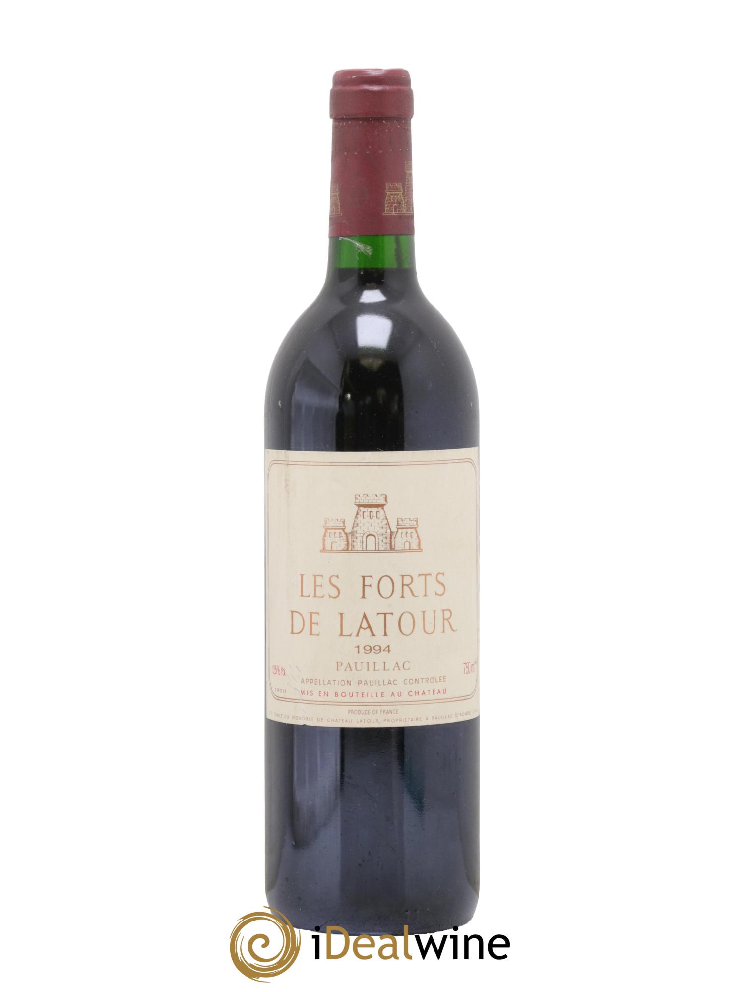 Les Forts de Latour Second Vin 1994 - Lot de 1 bouteille - 0