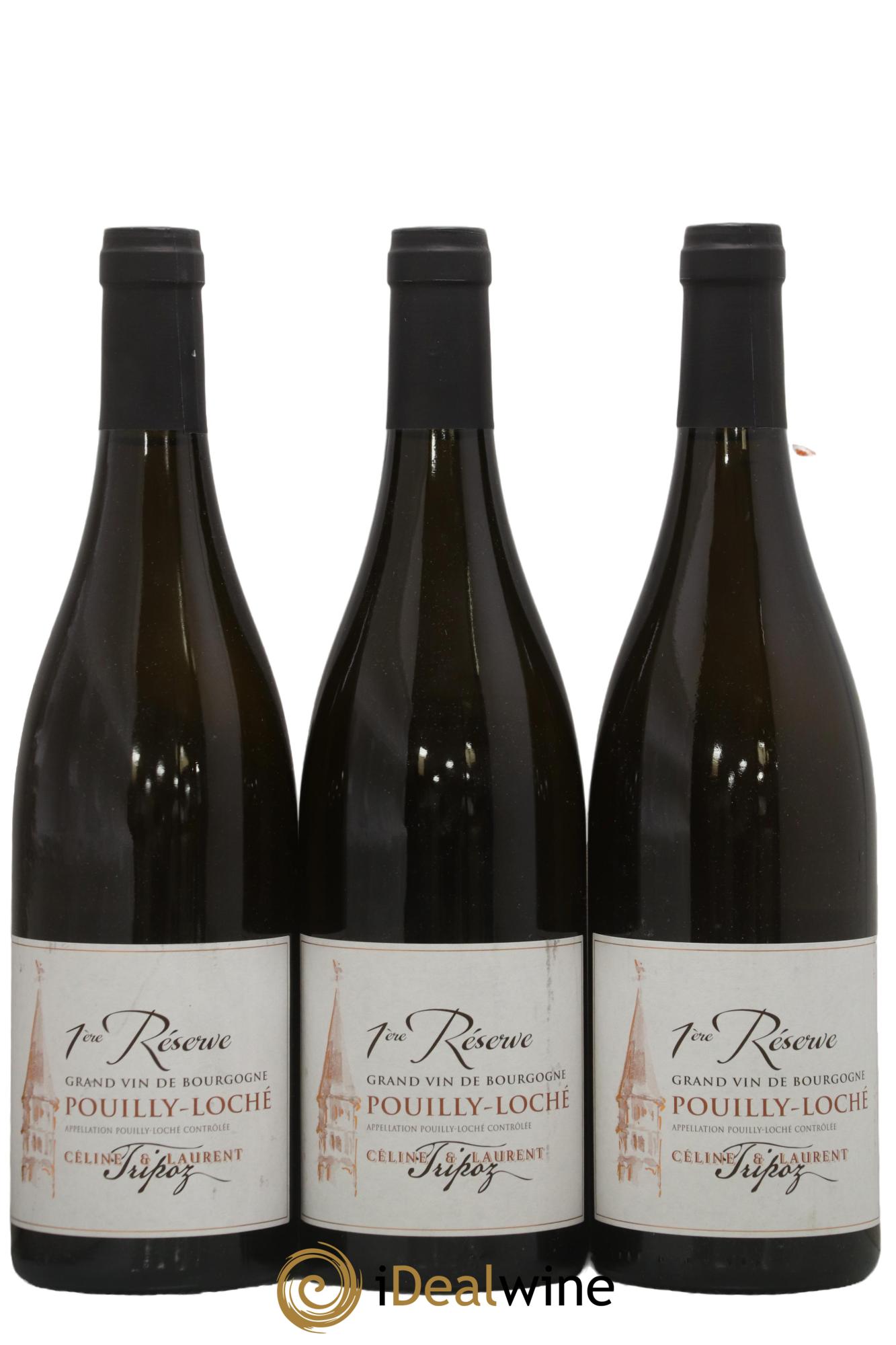 Pouilly-Loché 1ère Réserve Céline & Laurent Tripoz 2020 - Lot de 3 bouteilles - 0