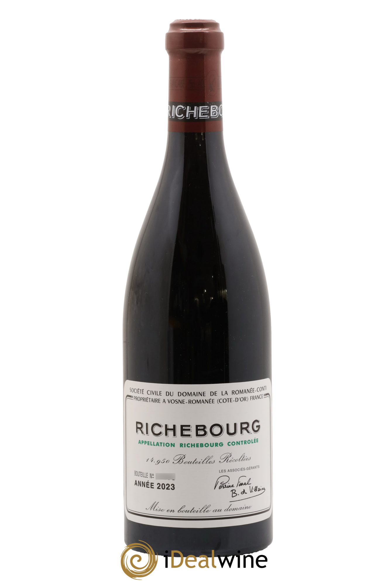 Richebourg Grand Cru Domaine de la Romanée-Conti 2023 - Lot of 1 bottle - 0
