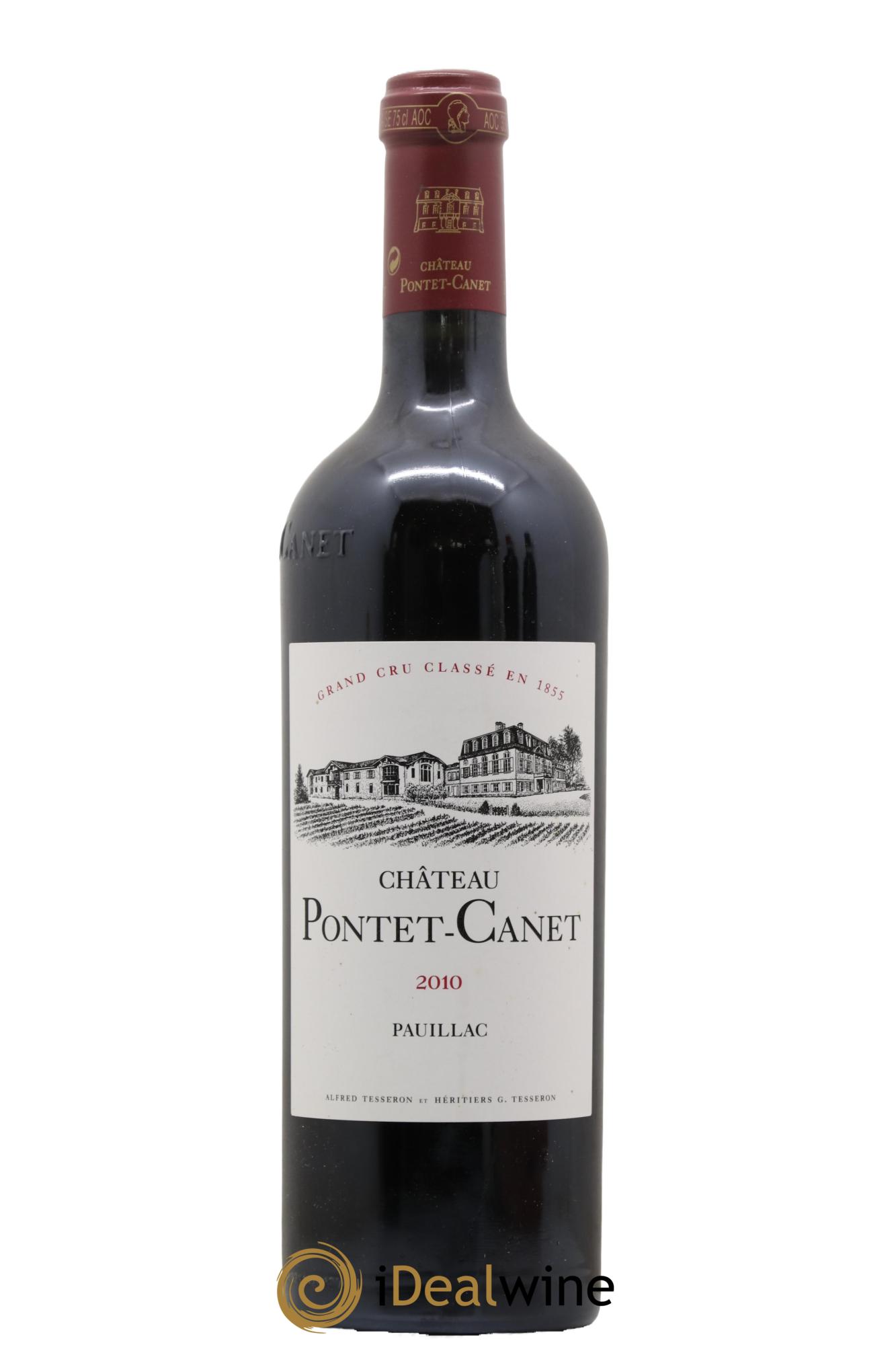 Château Pontet Canet 5ème Grand Cru Classé 2010 - Lot de 1 bouteille - 0