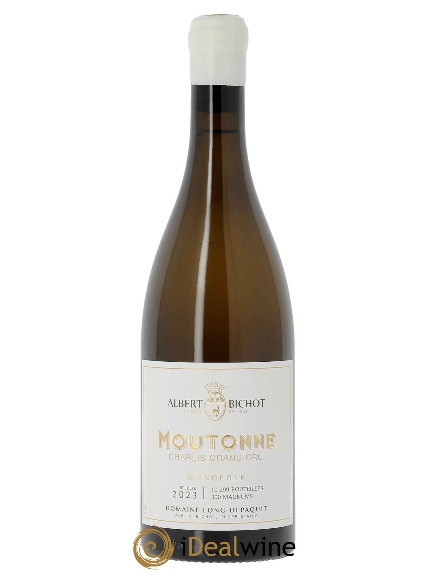 Chablis Grand Cru Moutonne Long Depaquit - Albert Bichot (Domaine)  2023 - Lotto di 1 bottiglia - 0