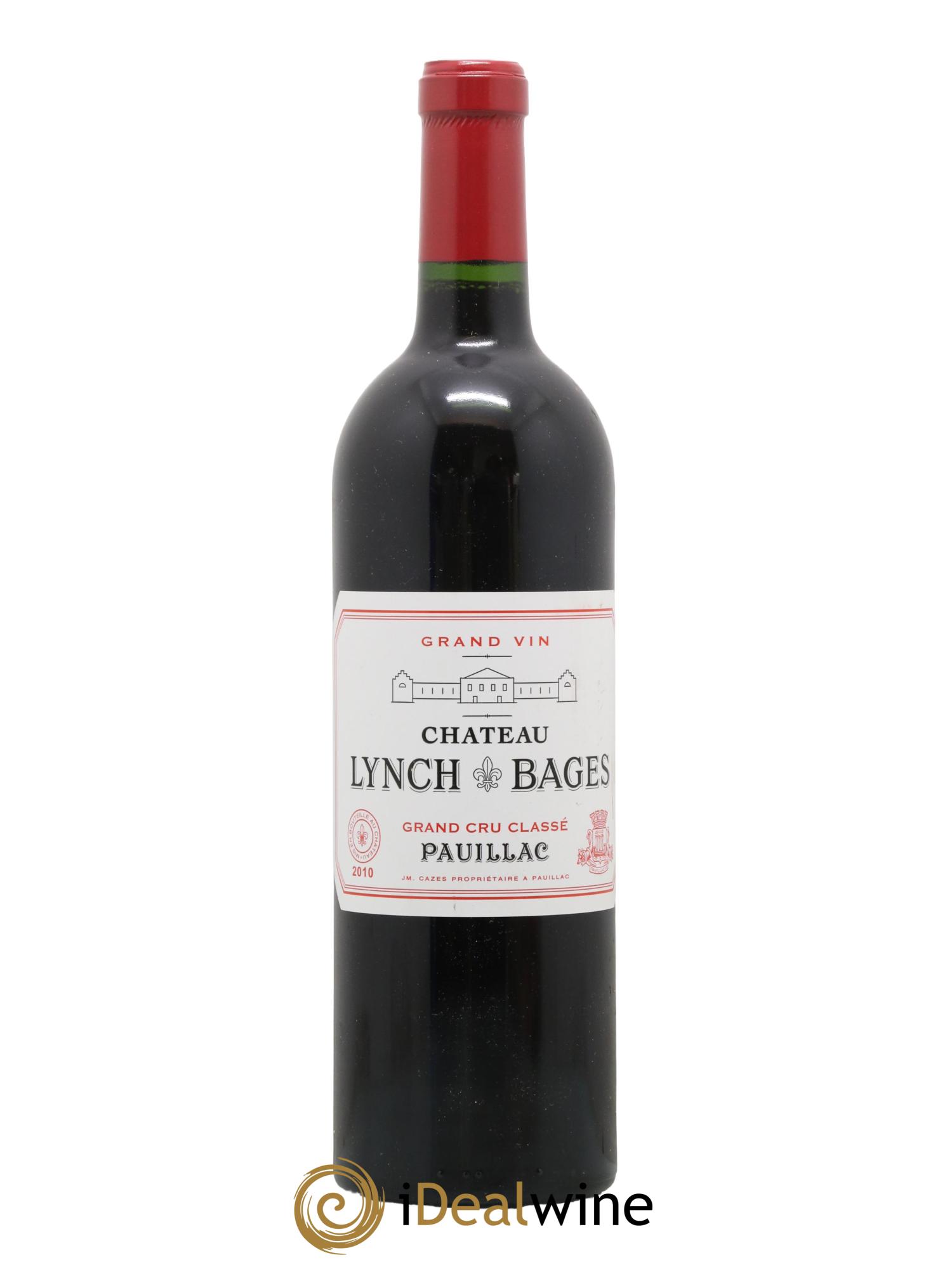Château Lynch Bages 5ème Grand Cru Classé 2010 - Lot de 1 bouteille - 0