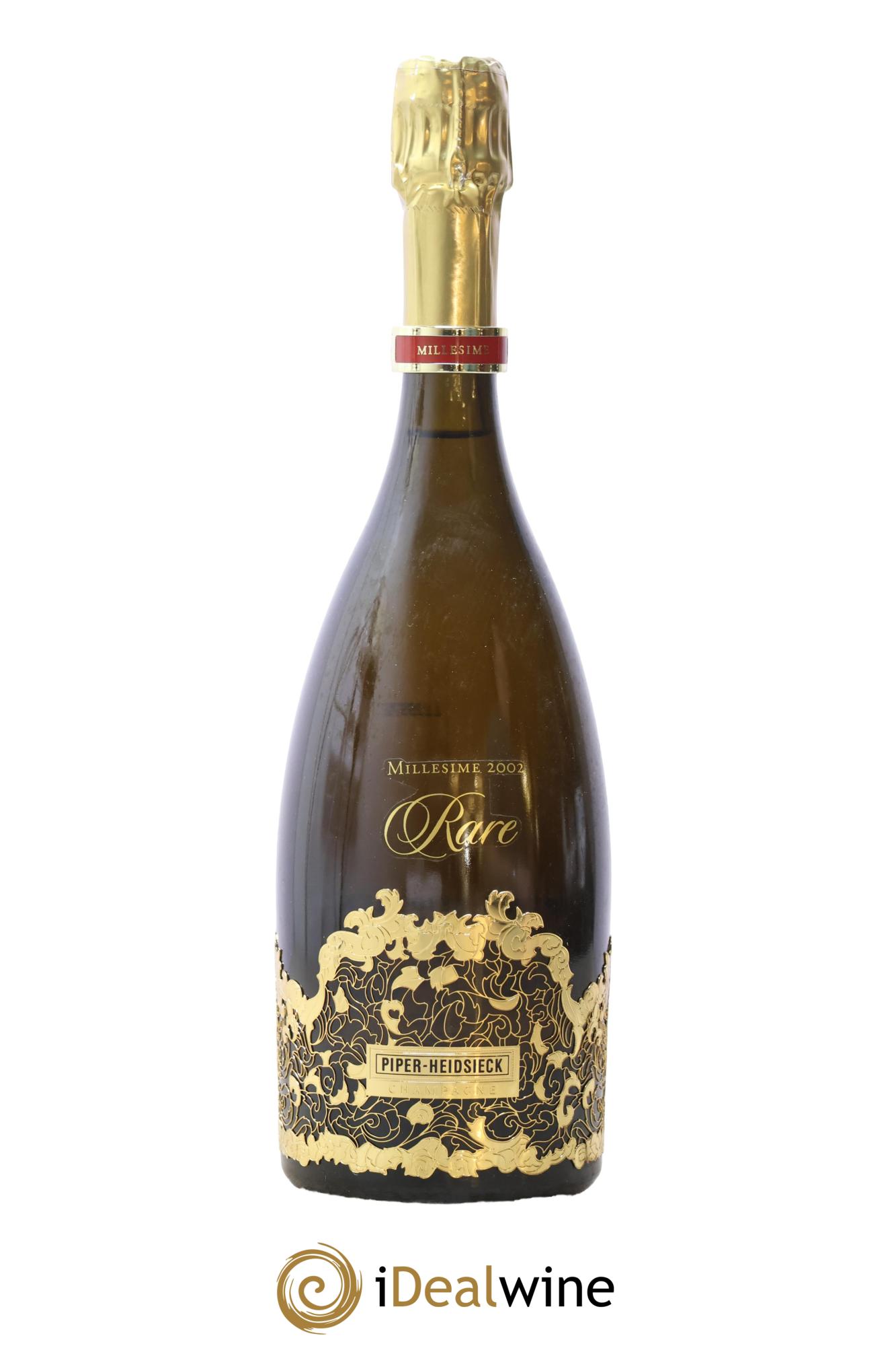 Rare Piper Heidsieck 2002 - Lot de 1 bouteille - 0