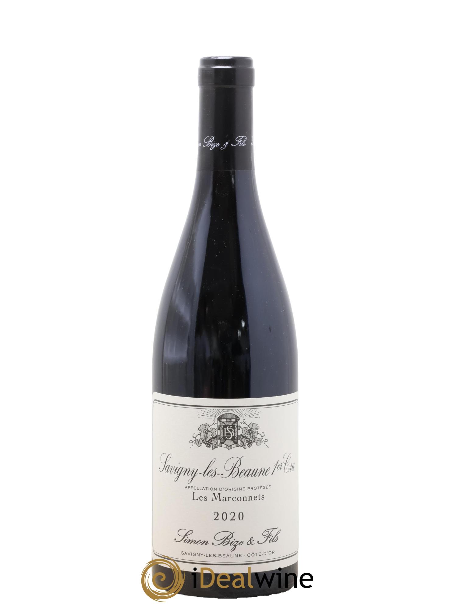 Savigny-lès-Beaune 1er Cru Les Marconnets Simon Bize & Fils 2020 - Lot de 1 bouteille - 0