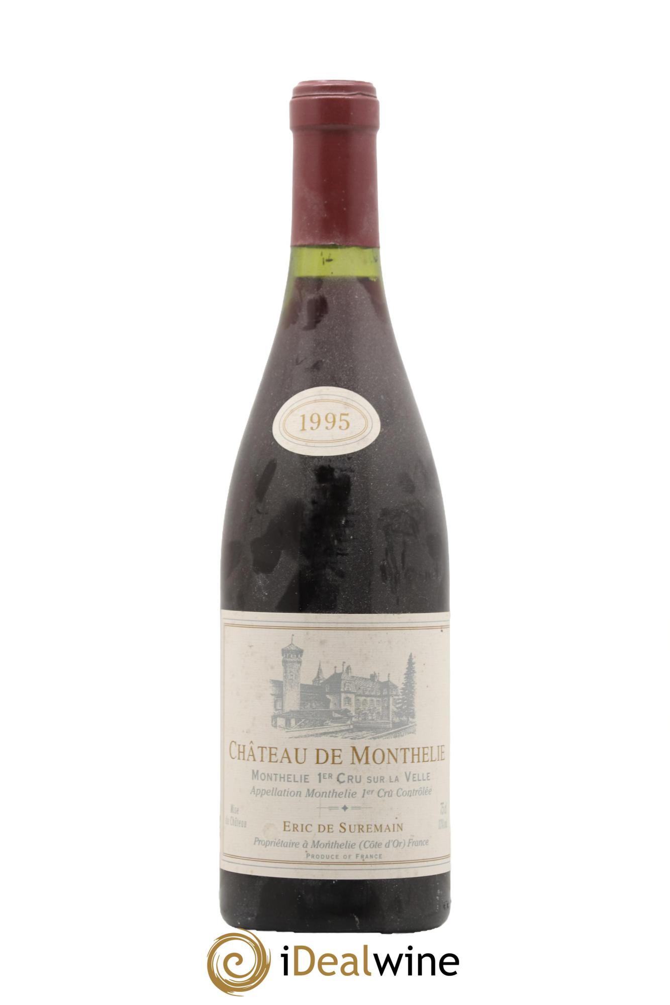 Monthélie 1er Cru Sur La Velle Château de Monthelie 1995 - Lot de 1 bouteille - 0