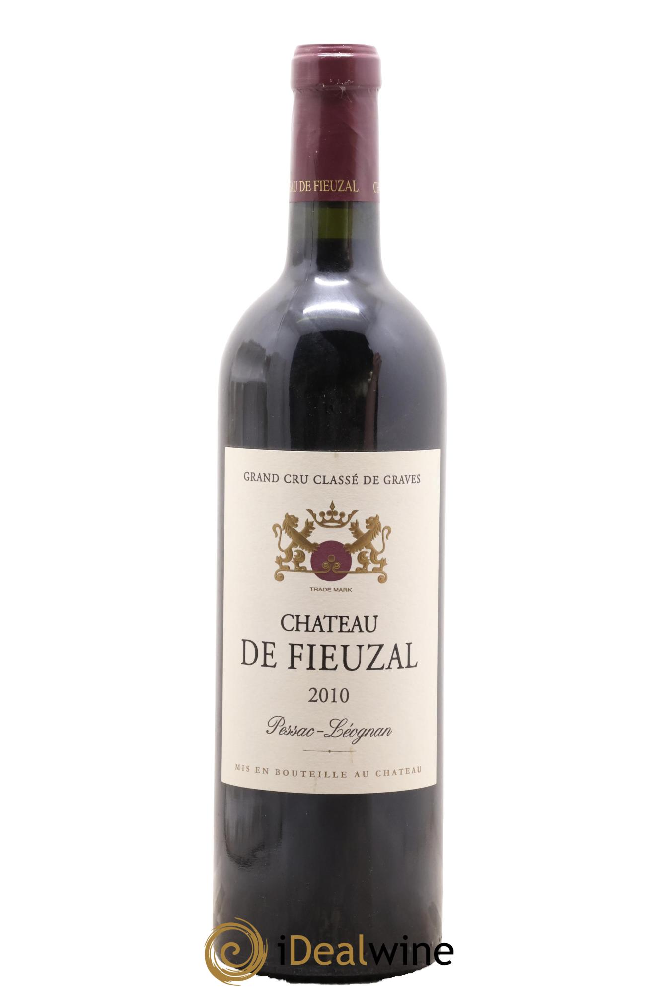 Château de Fieuzal Cru Classé de Graves 2010 - Lot de 1 bouteille - 0