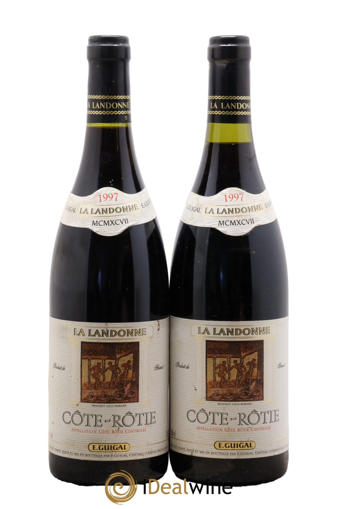 Côte-Rôtie La Landonne Guigal 1997 - Lot of 2 bottles - 0