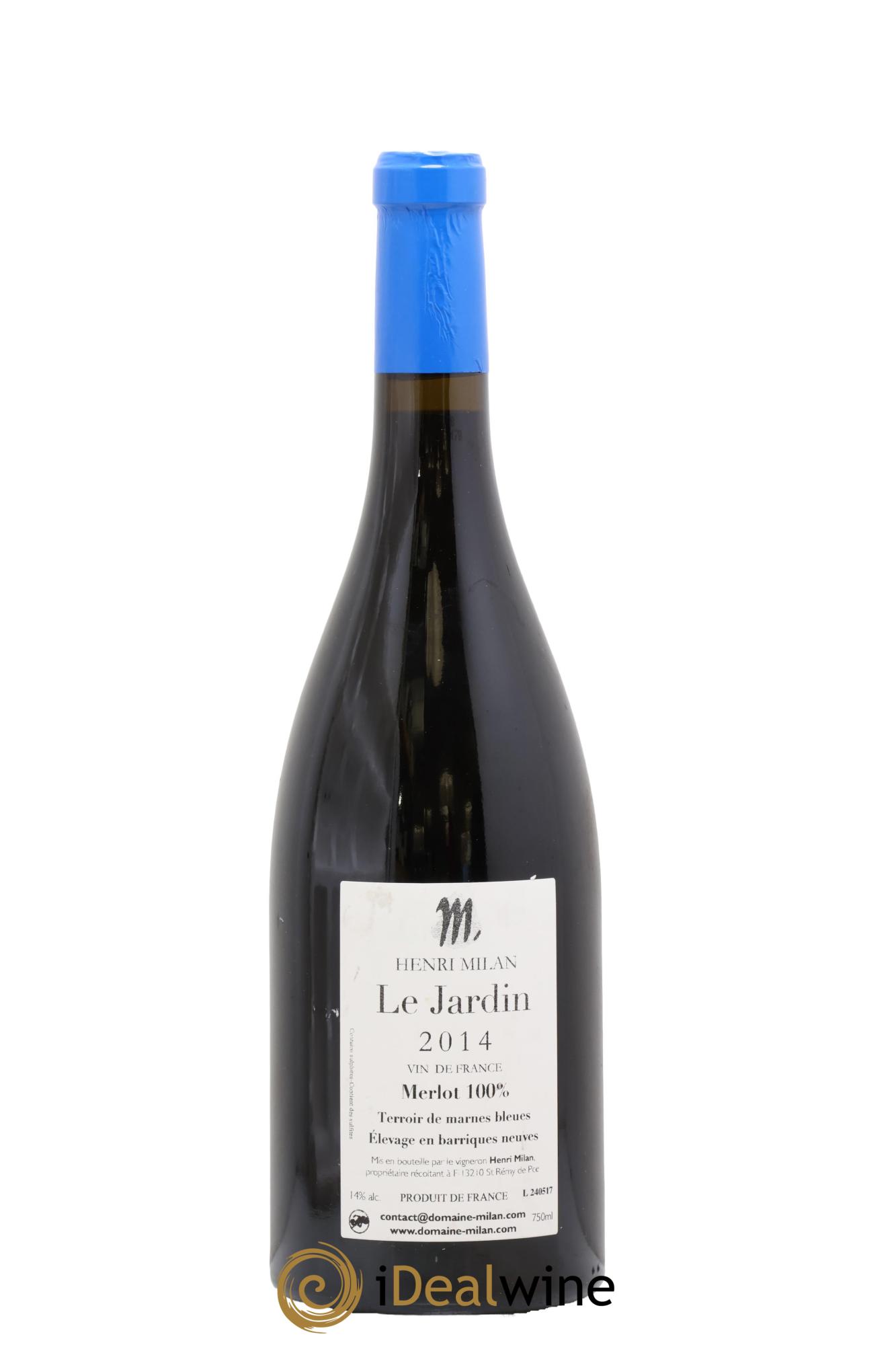 Vin de France Le Jardin Henri Milan 2014 - Lotto di 1 bottiglia - 1