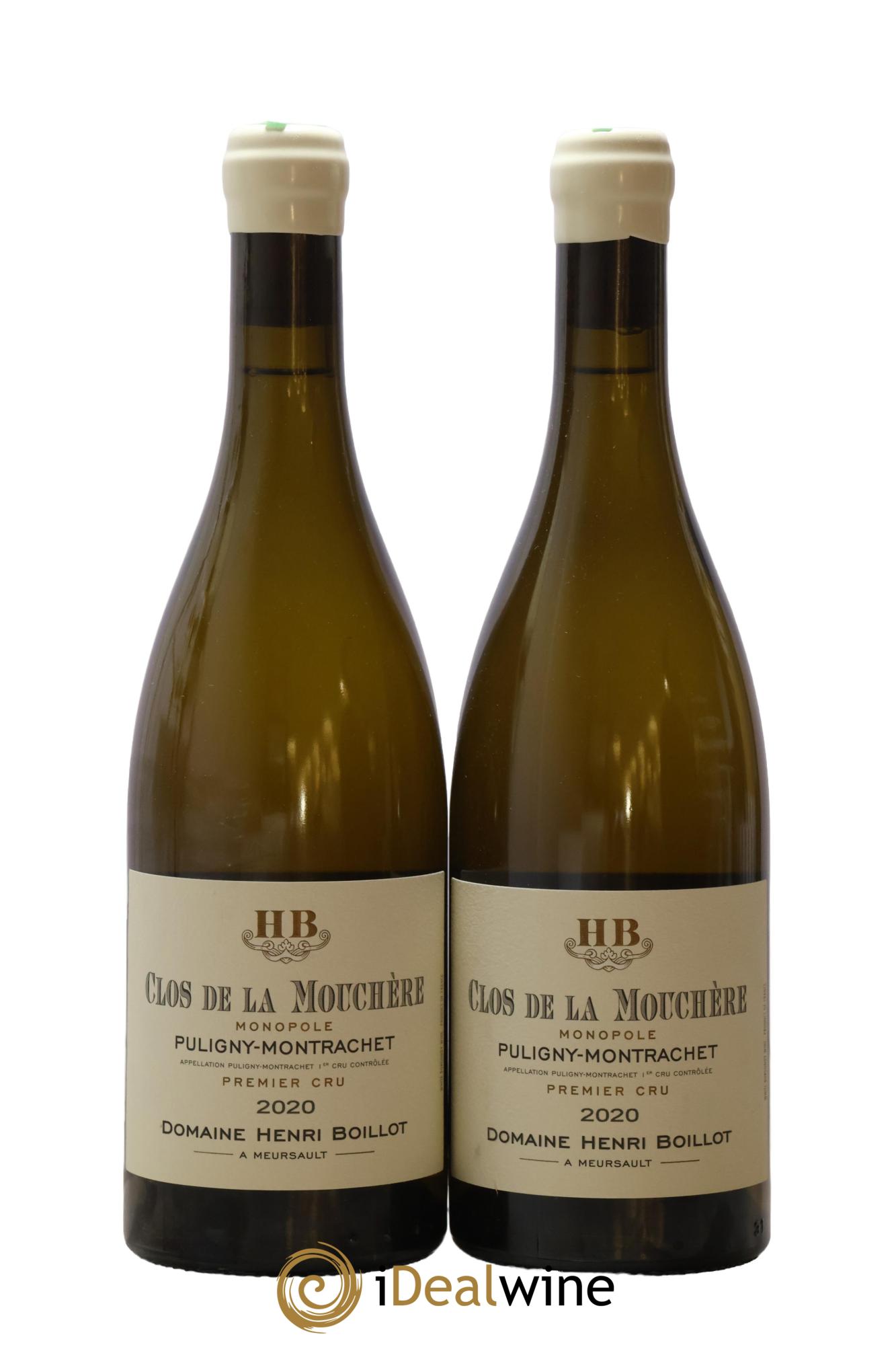 Puligny-Montrachet 1er Cru Clos de la Mouchère Henri Boillot (Domaine) 2020 - Lot de 2 bouteilles - 0