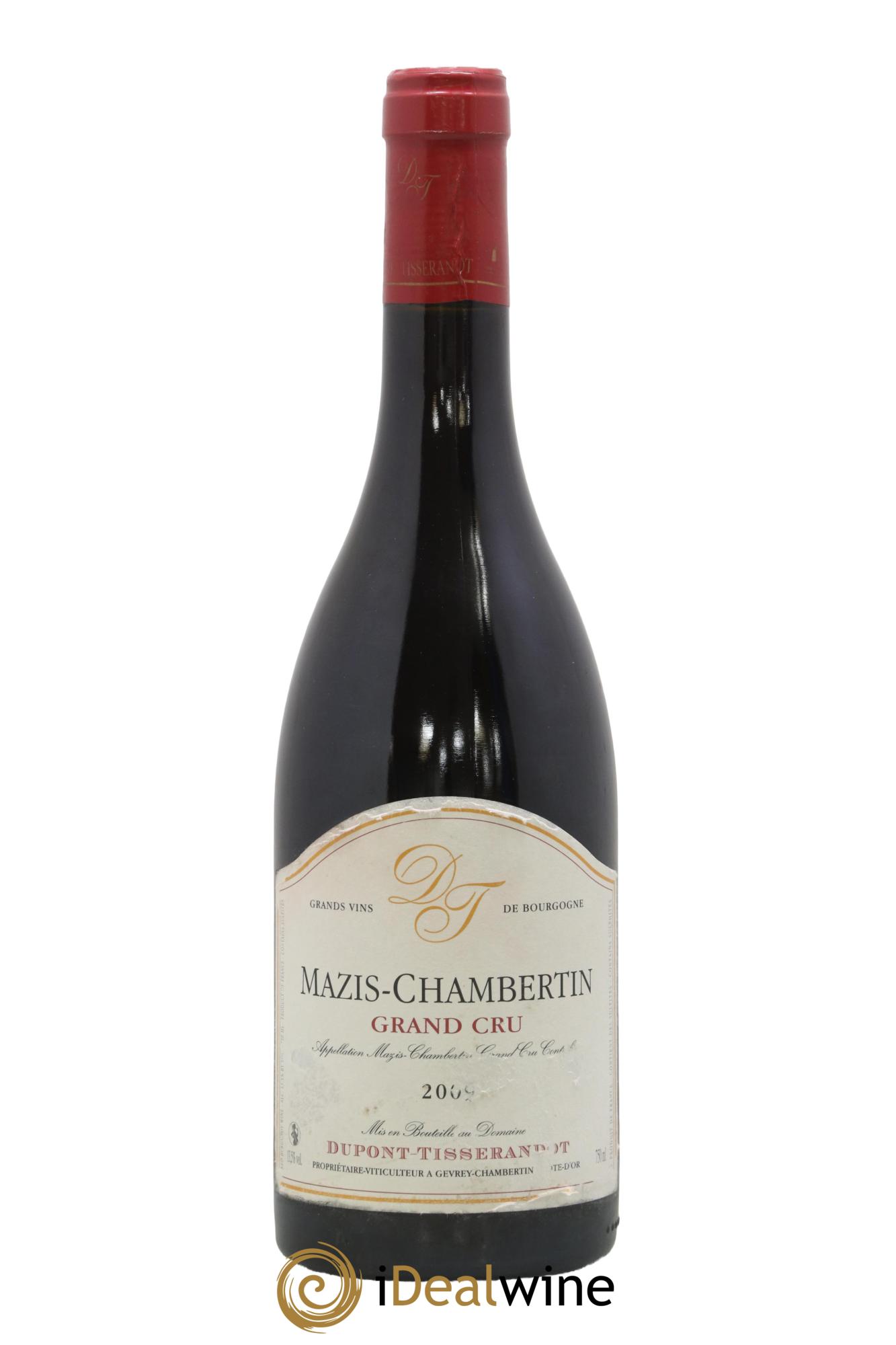 Mazis-Chambertin Grand Cru Dupont-Tisserandot (Domaine) 2009 - Lot de 1 bouteille - 0