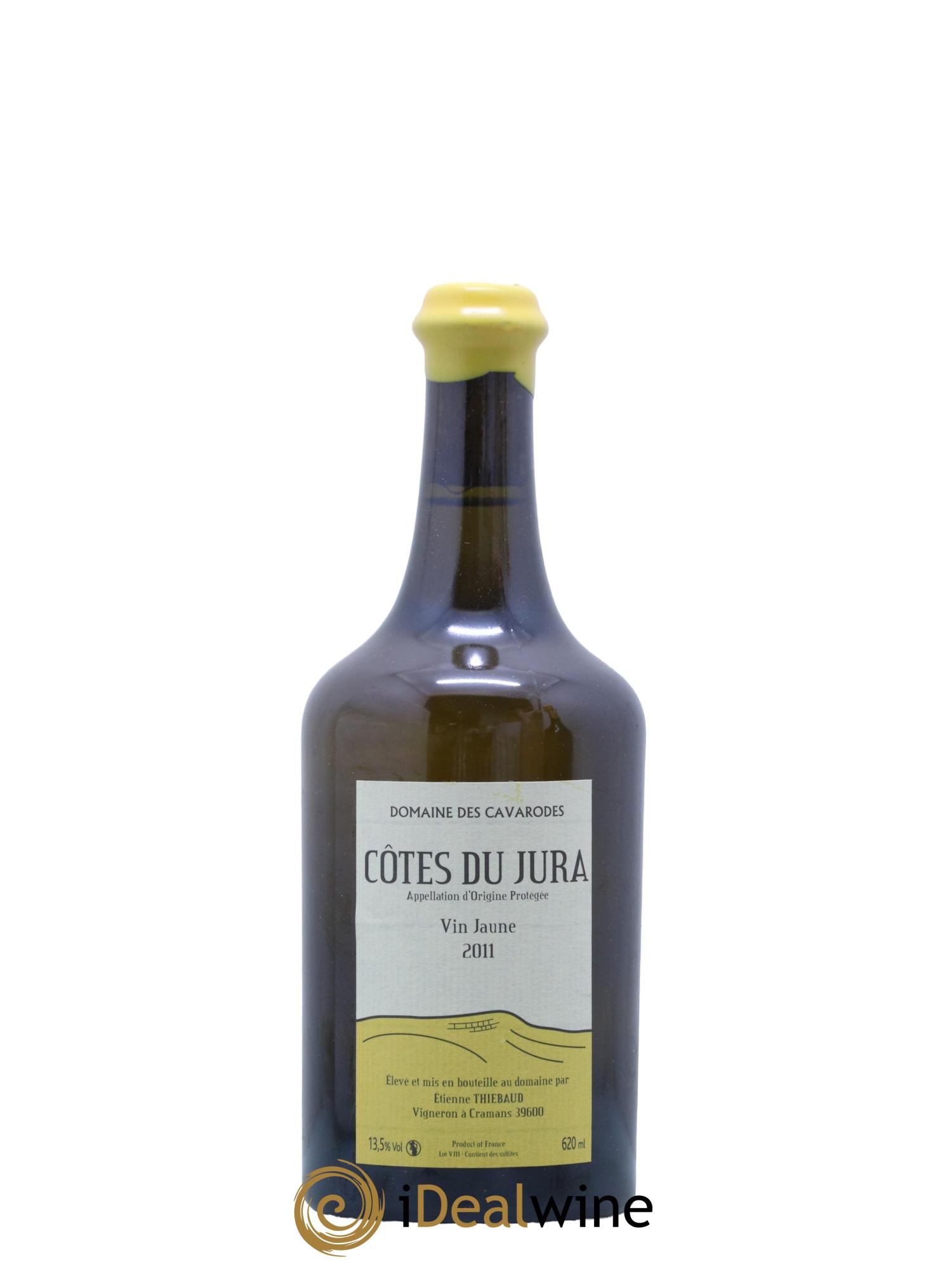 Côtes du Jura Vin Jaune Cavarodes (Domaine des) - Etienne Thiébaud 2011 - Lot de 1 clavelin - 0