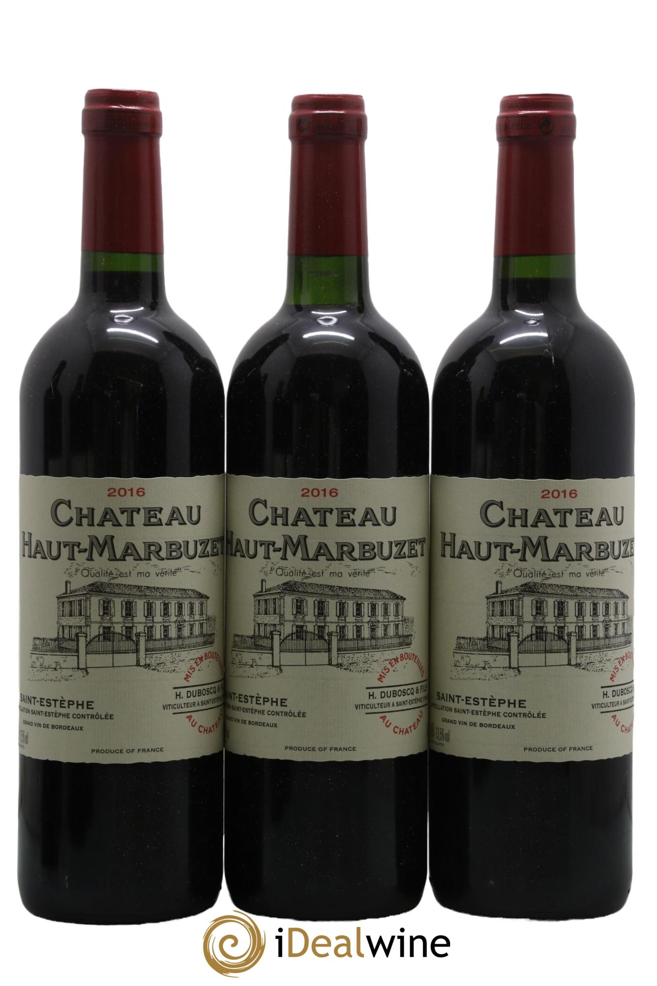Château Haut Marbuzet 2016 - Lot de 6 bouteilles - 2