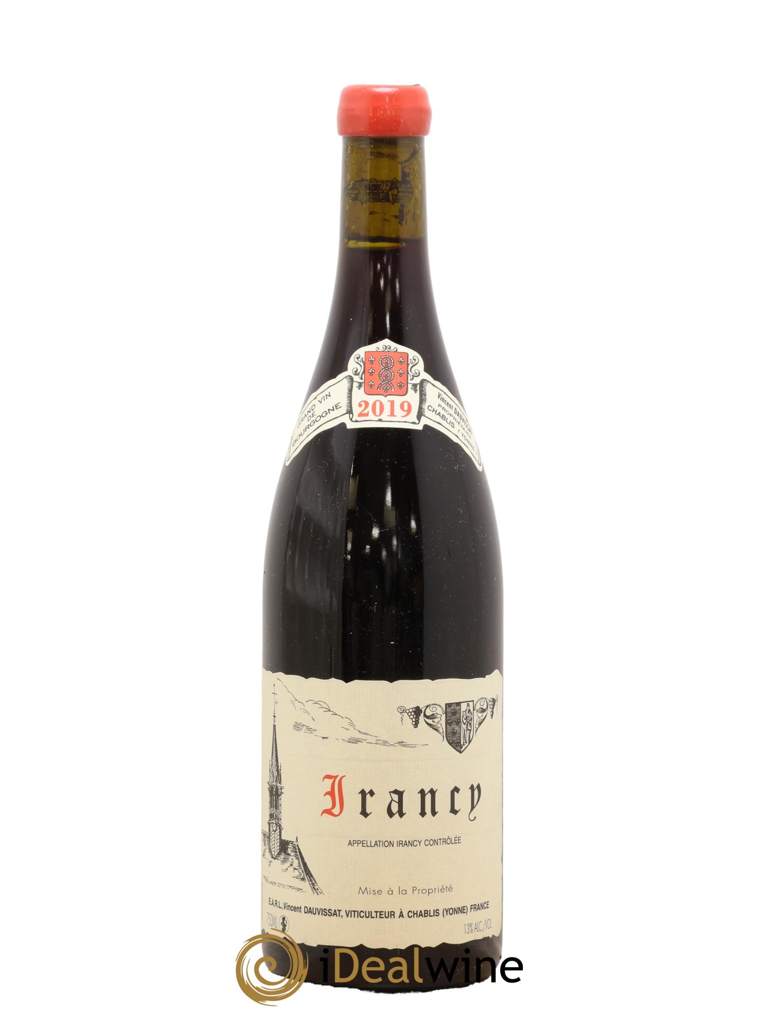 Irancy Vincent Dauvissat (Domaine) 2019 - Lot de 1 bouteille - 0
