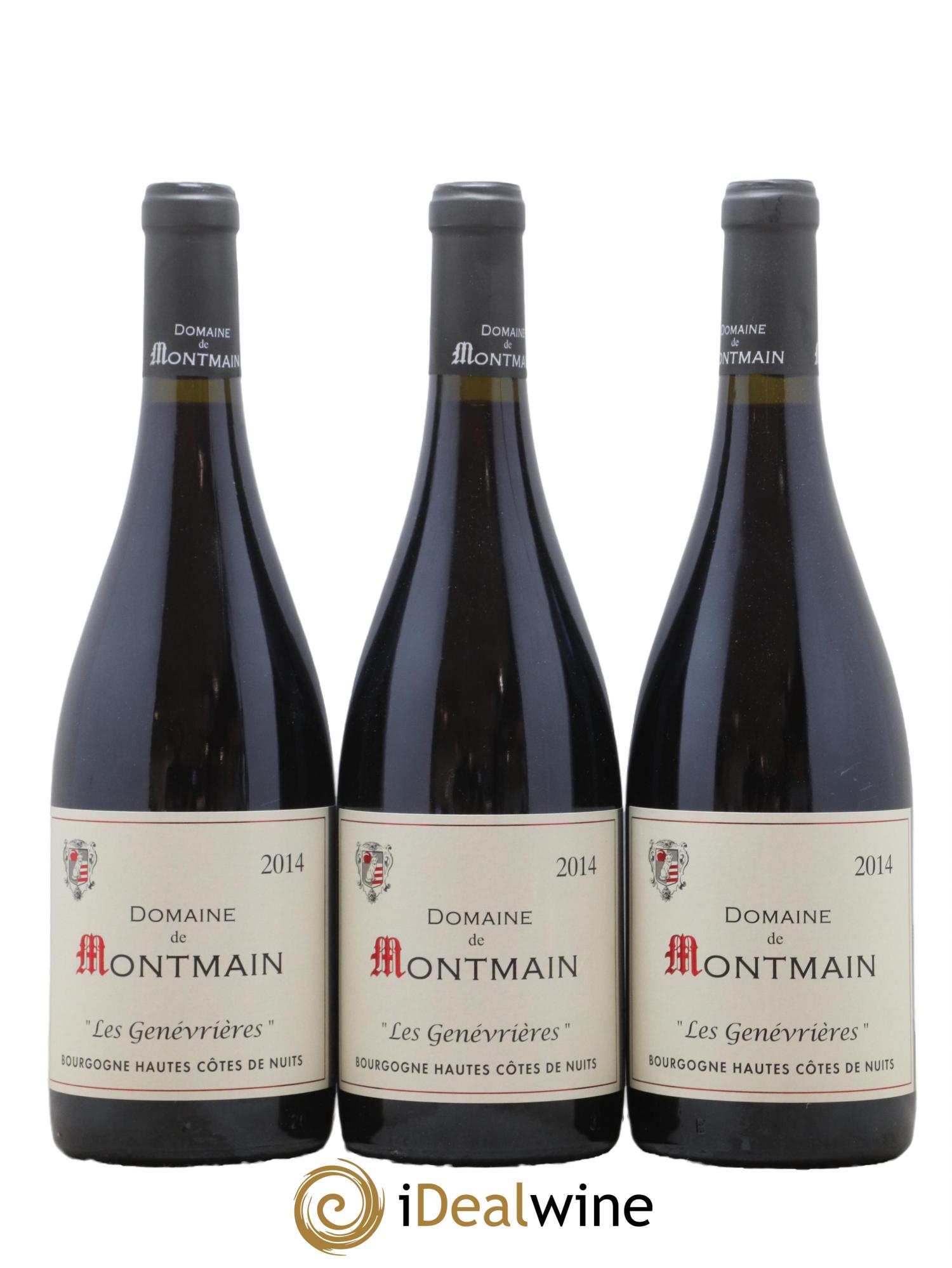 Hautes-Côtes de Nuits Les Genevrieres Domaine de Montmain 2014 - Lot de 3 bouteilles - 0