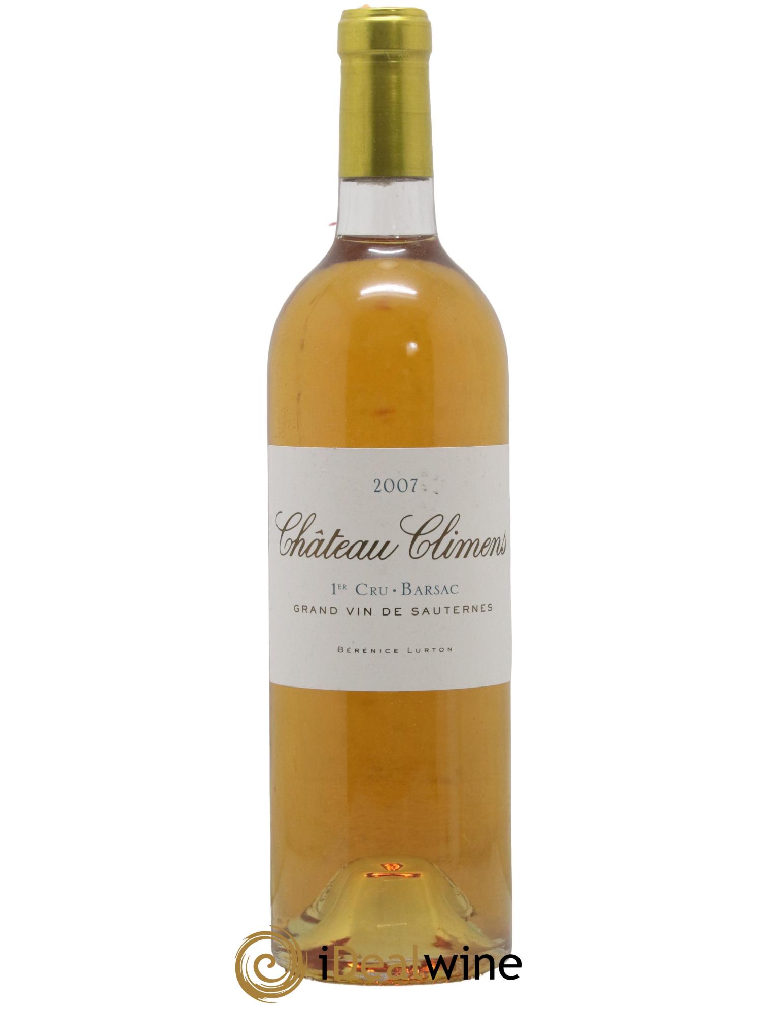 Château Climens 1er Grand Cru Classé 2007 - Lotto di 1 bottiglia - 0