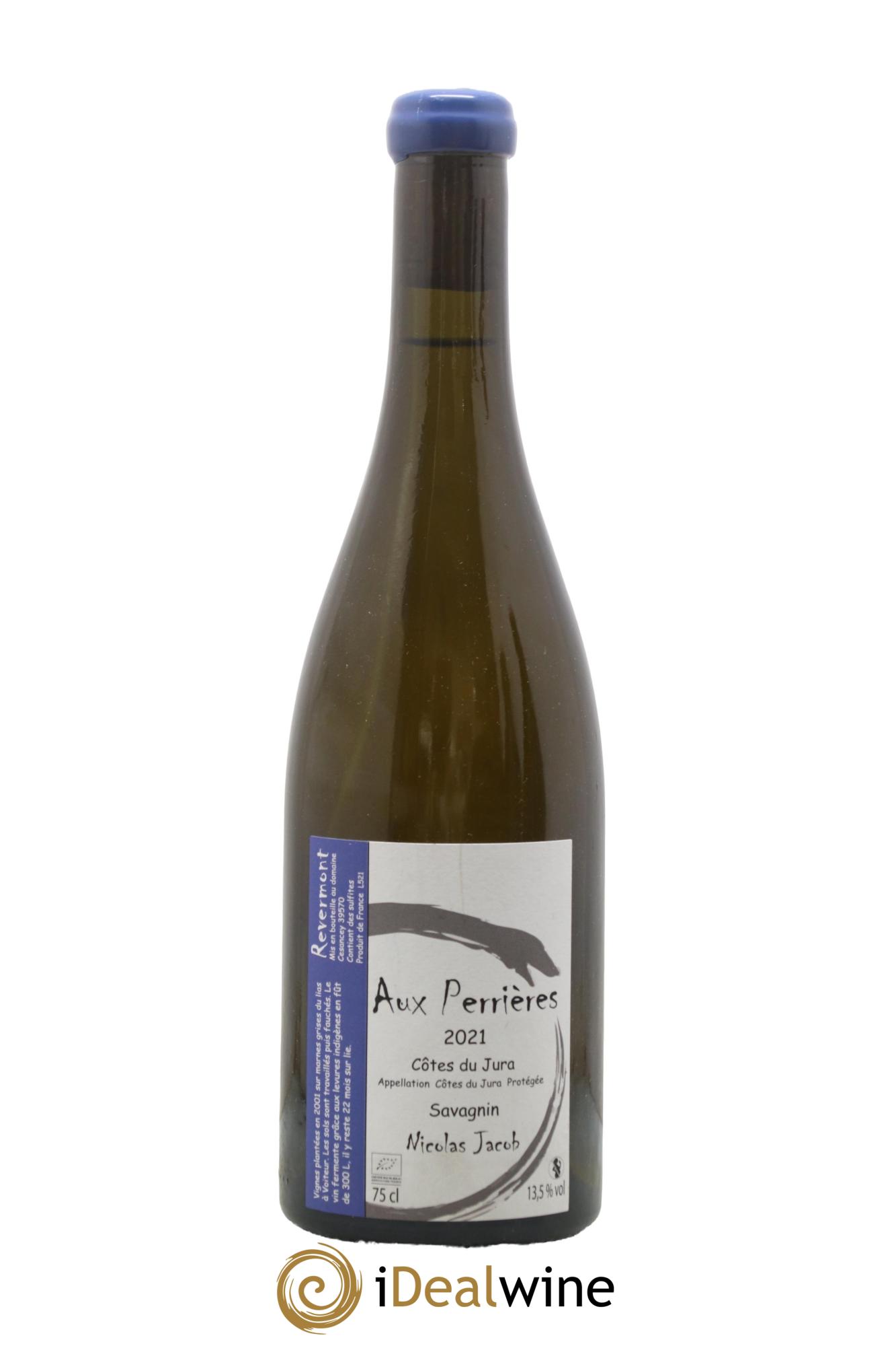 Côtes du Jura Savagnin Aux Perrières Nicolas Jacob 2021 - Lotto di 1 bottiglia - 0